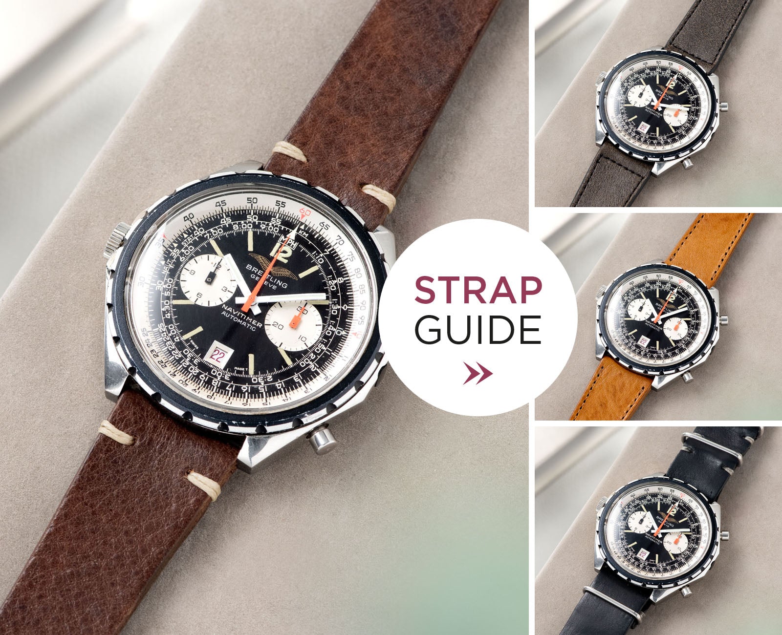 Strap Guide Breitling Navitimer 1806 Iraqi Air Force