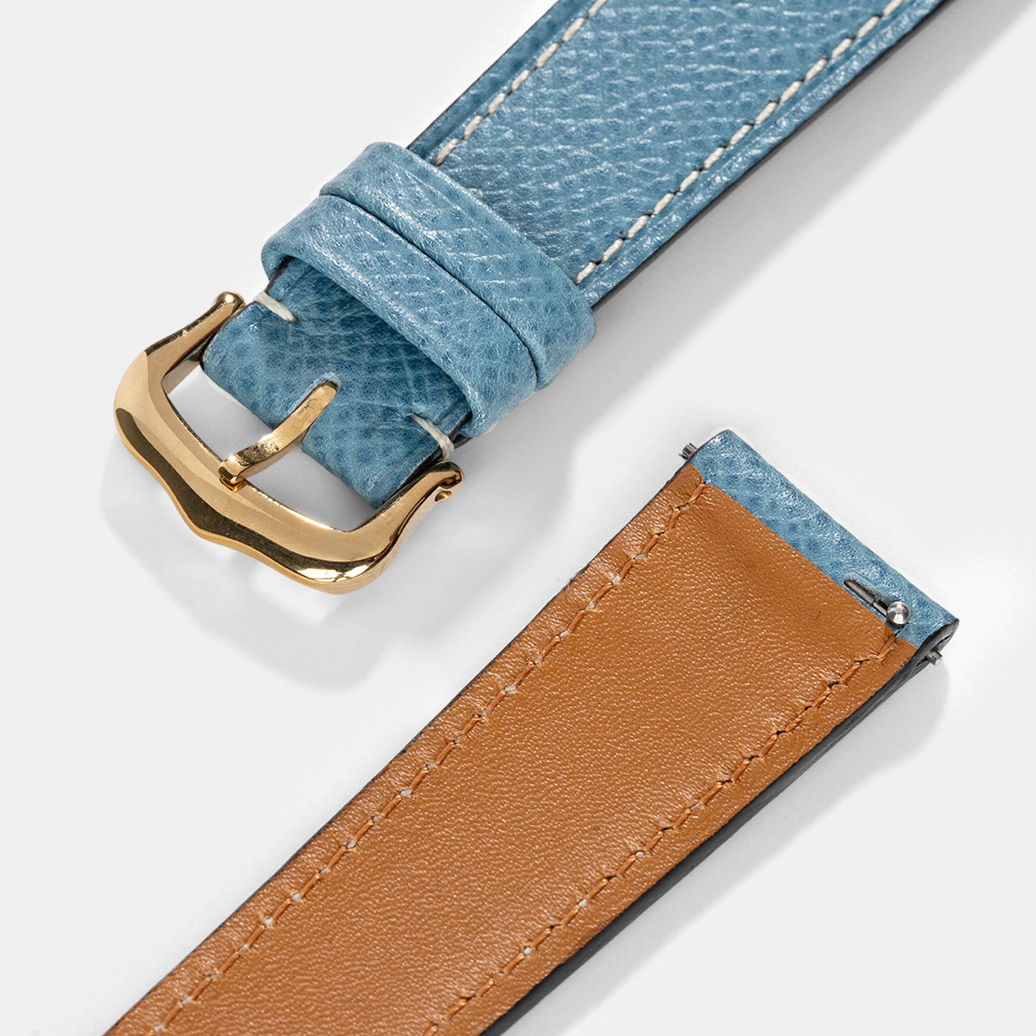 Horlogeband voor Cartier Tank Louis (2021-2024) - The Sellier Blue