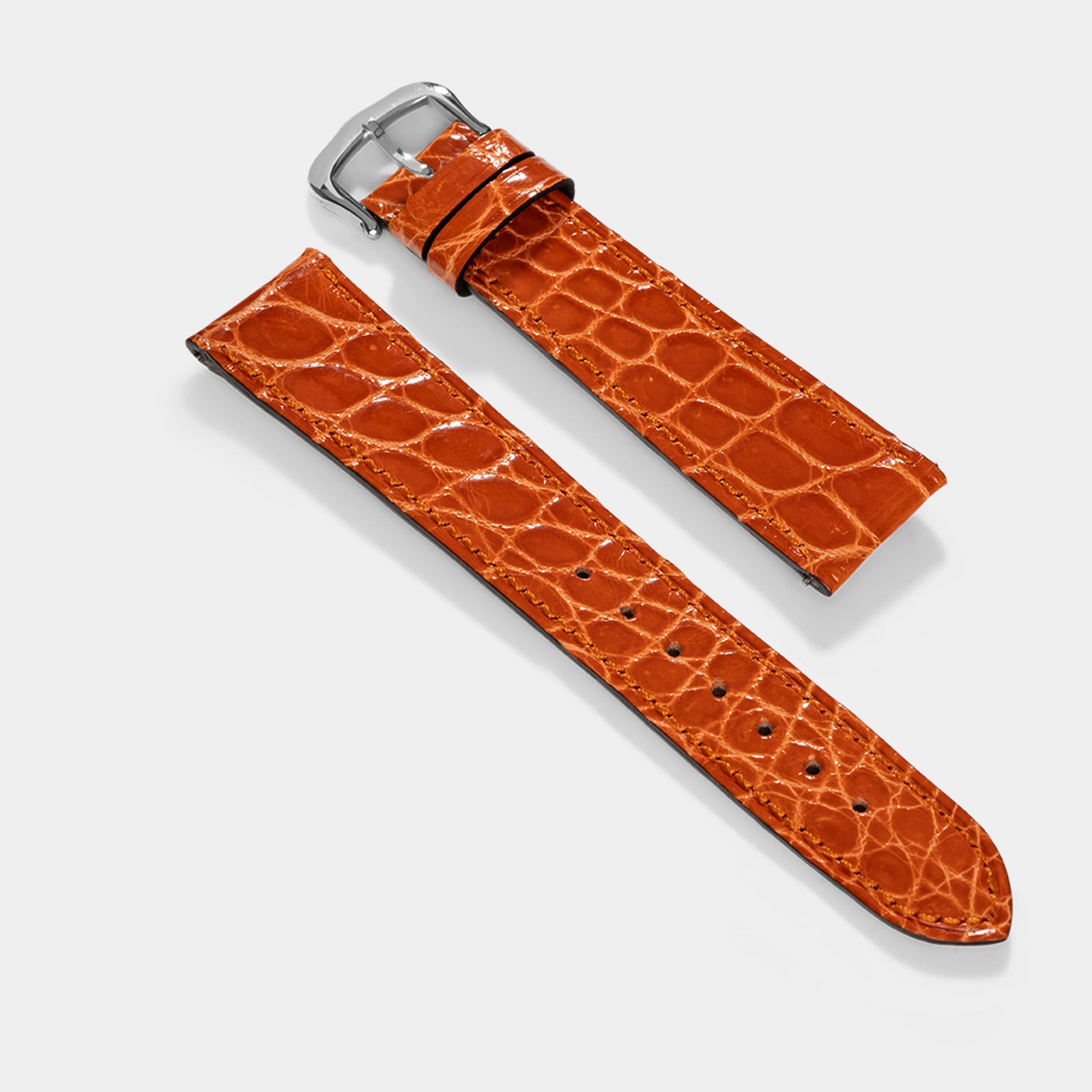 Horlogeband voor Cartier Tank Must (2021-2024) - The Orange Alligator
