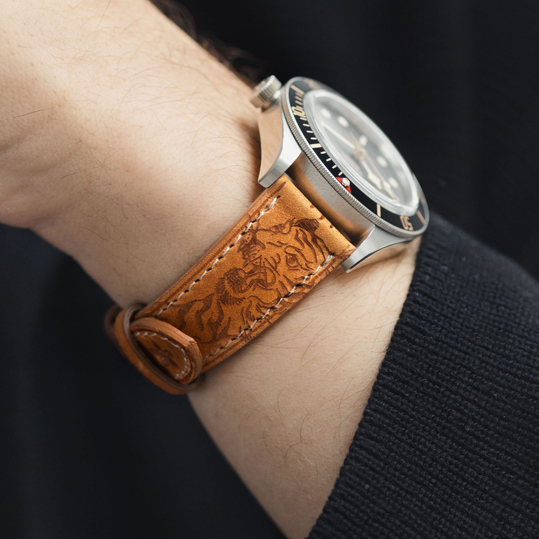The Crouching Tiger Tattoo Watch Strap - Jubilee Edition
