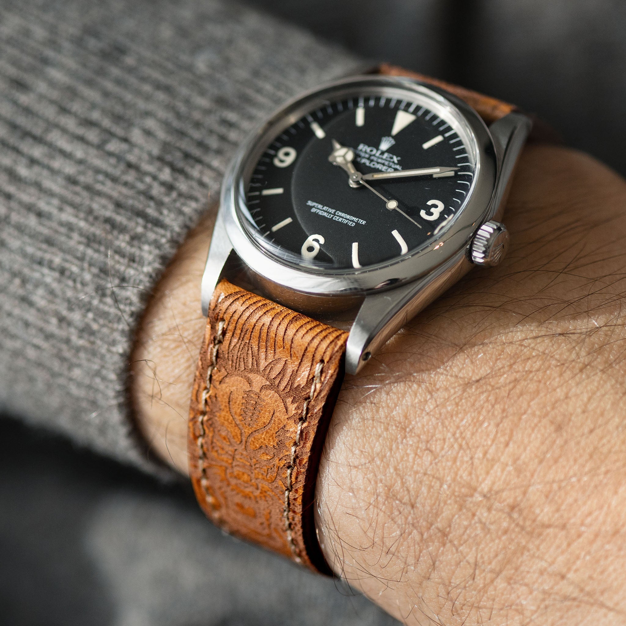 The Dragon Tattoo Leather Watch Strap – Jubilee Edition