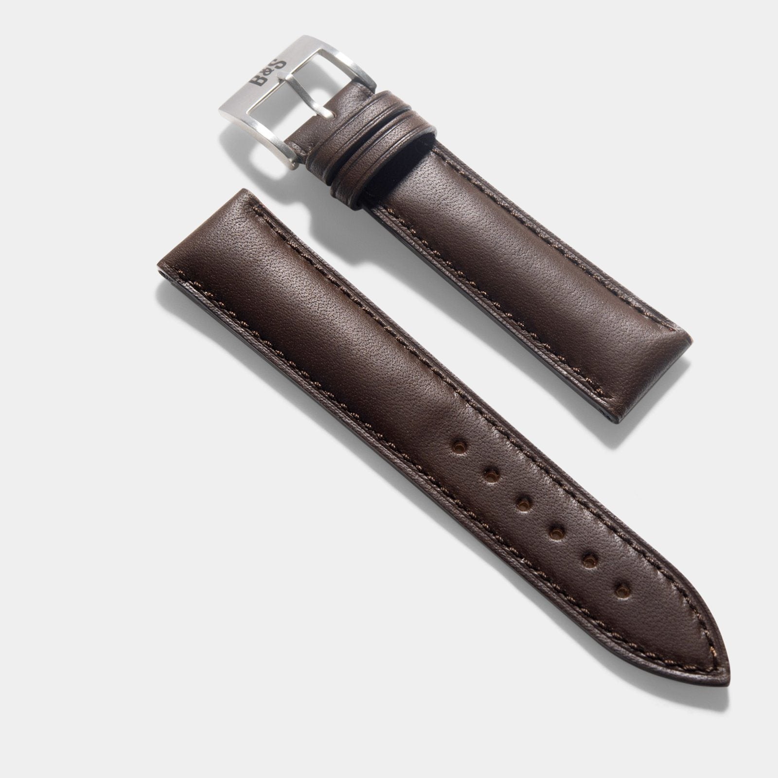 Antique Brown Leren Horlogeband