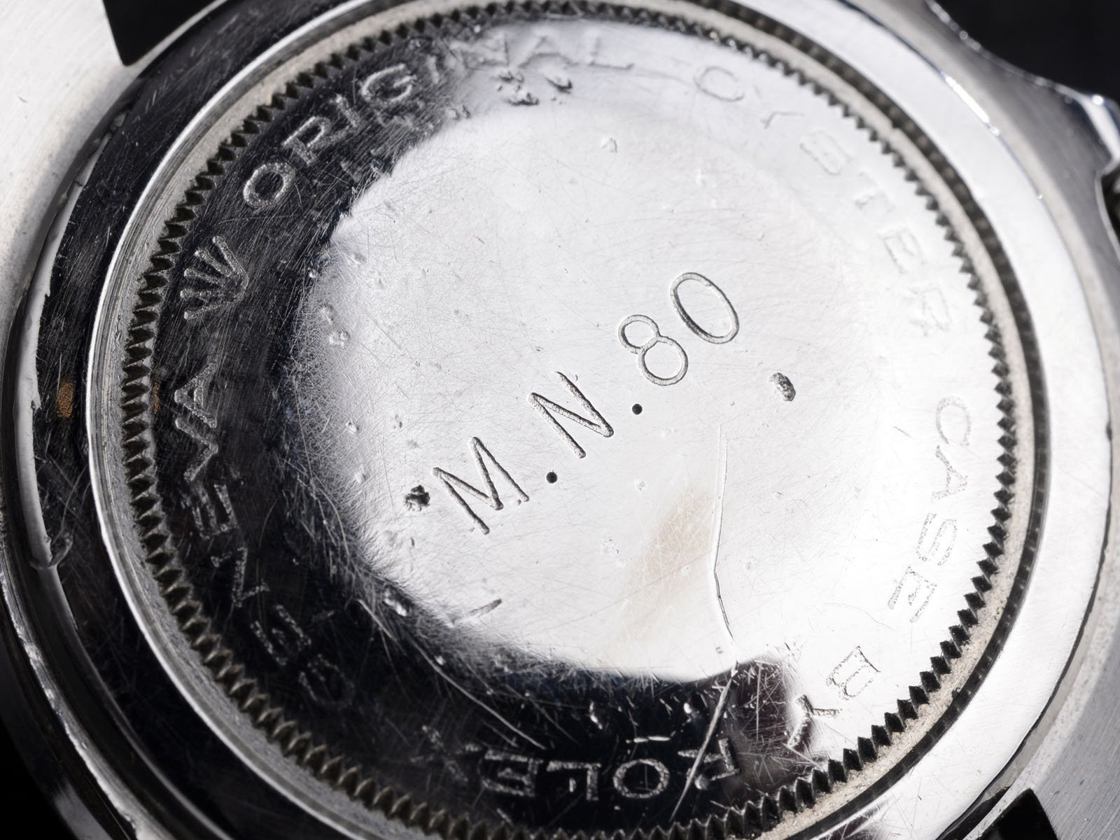 TUDOR MN 1980 BLUE SNOWFLAKE WITH LEDGER BOOK EXTRACT