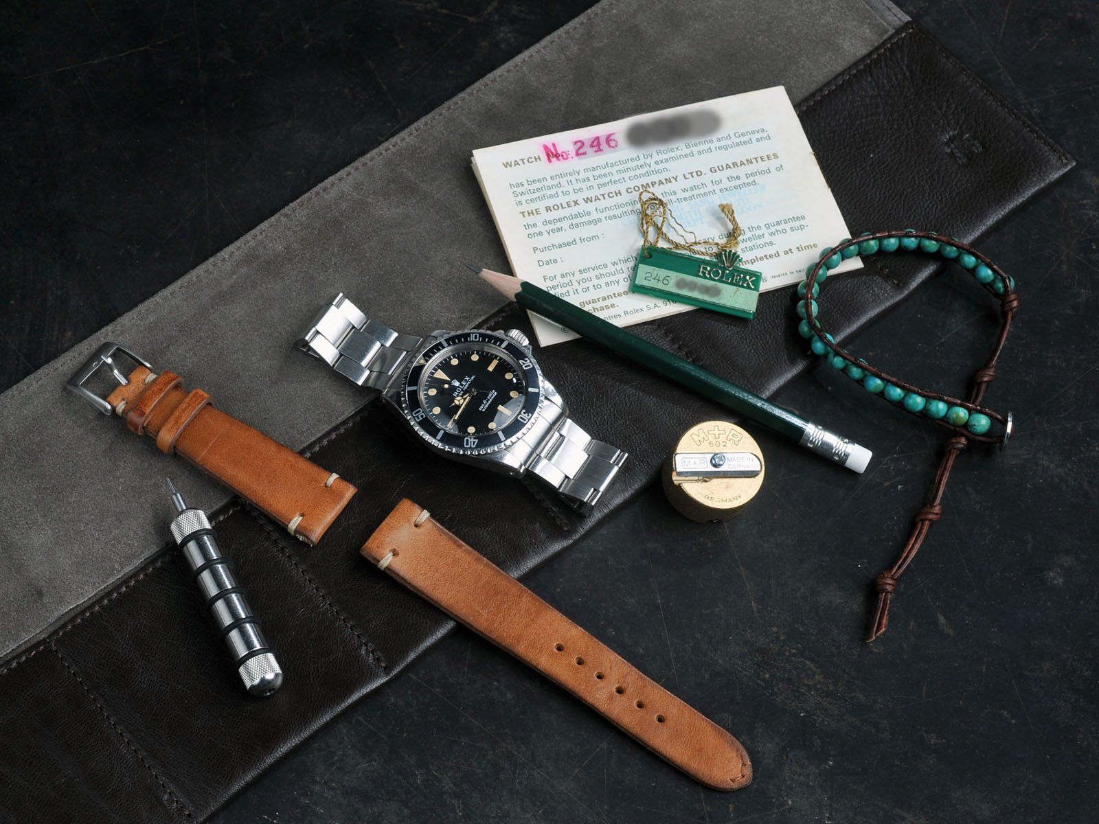 CURATED ROLEX 5513 WITH PAPERS + HANGTAG