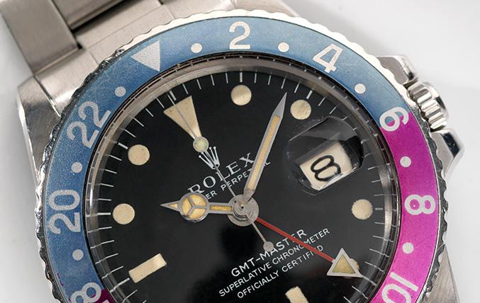 Rolex 1675 Mk1 –Long E Pink Lady GMT Master