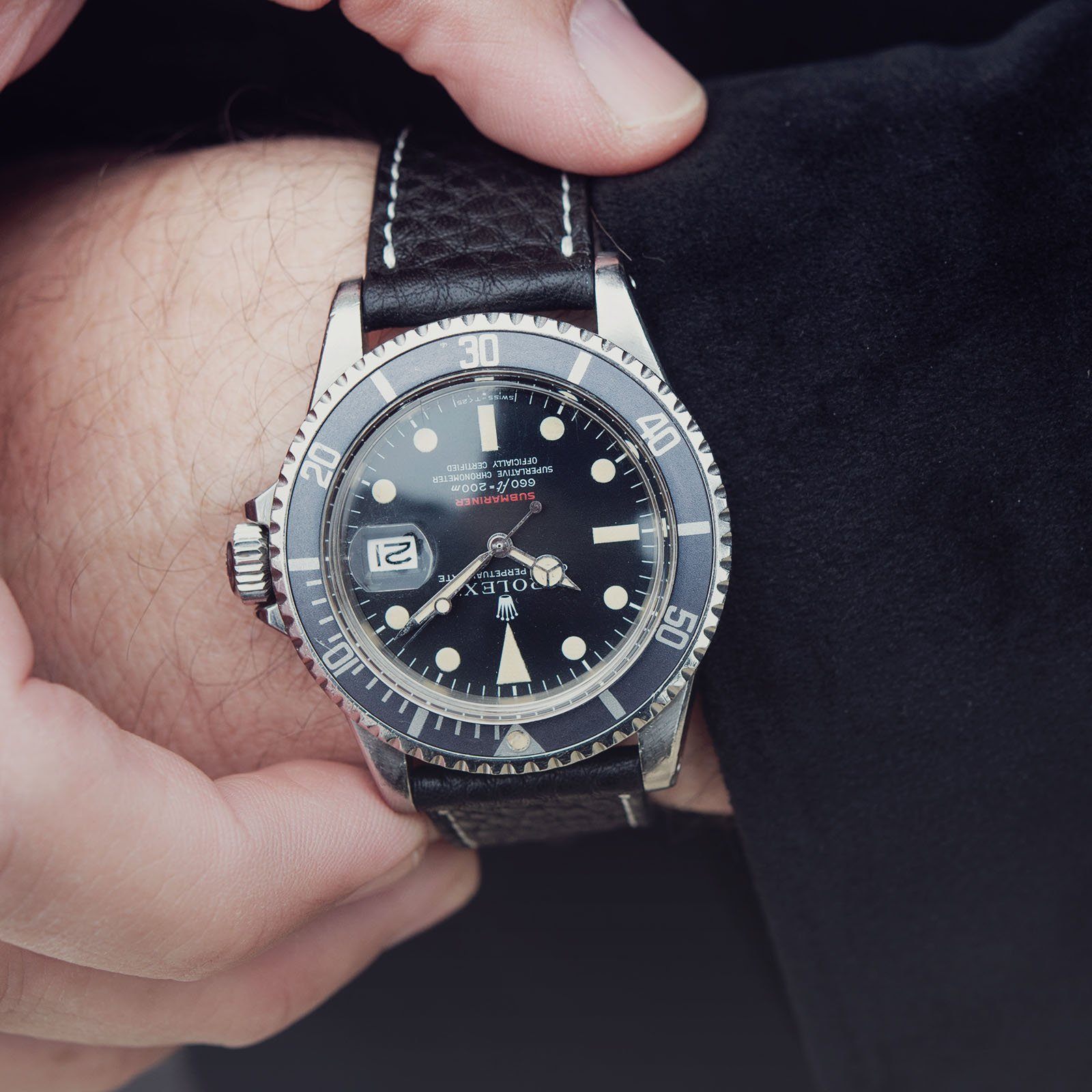 Rolex Mk4 Red Writing Submariner Date 1680