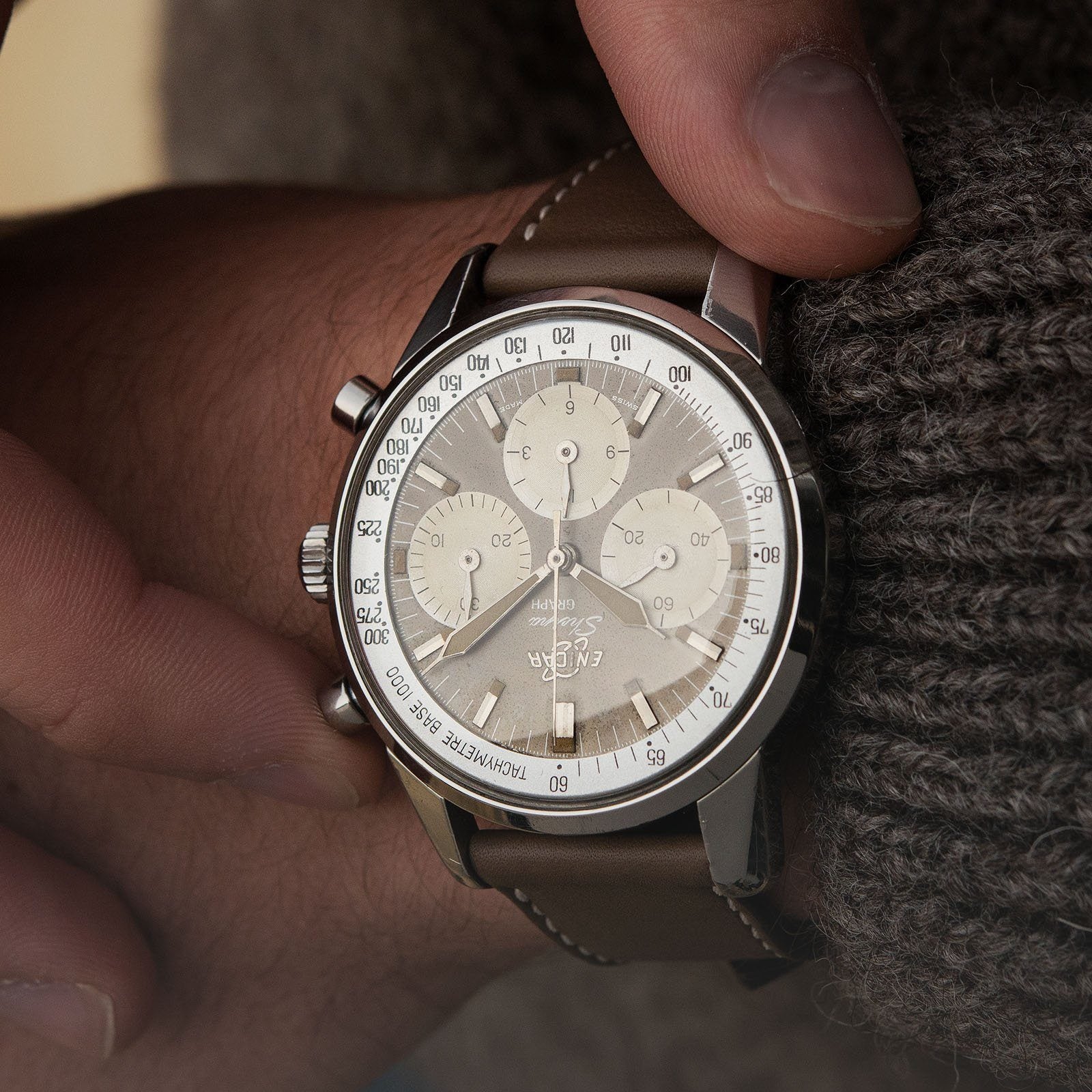 Enicar Sherpa Graph Mk1 Chronograph