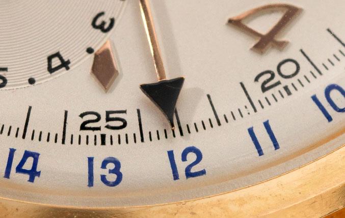 Record Triple Date Moonphase & Chronograph 1950s Valjoux 88