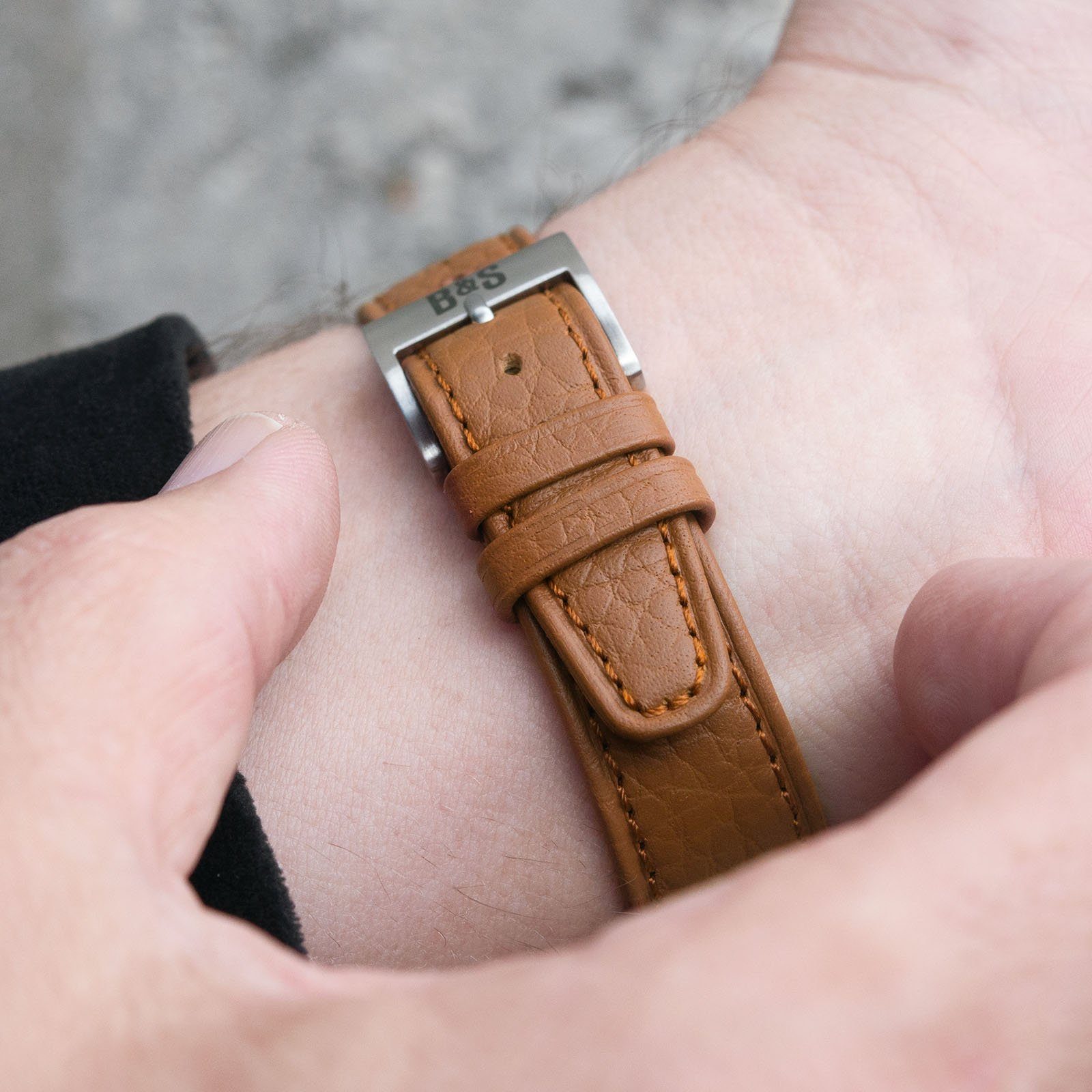 Taurillon Brown Speedy Leren Horlogeband