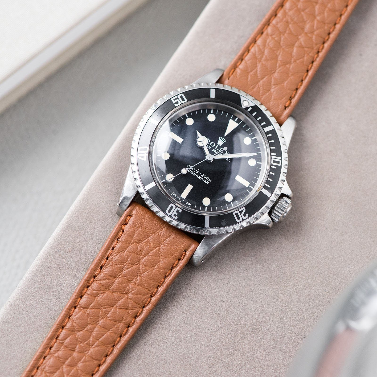 Taurillon Brown Speedy Leren Horlogeband