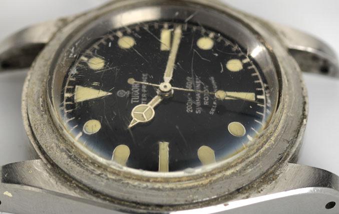 Tudor 7928 Submariner Gilt Chapter Ring