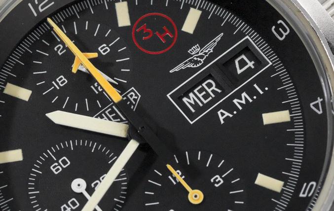 Heuer Issued A.M.I Military Chronograph 510.543 it
