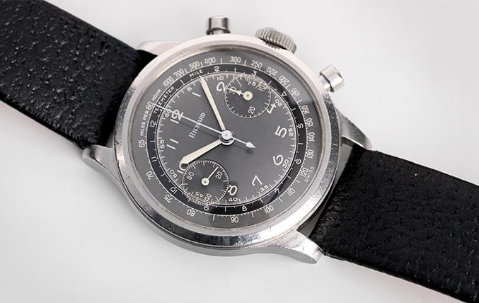 Richard Chronograph 1950s Two Tone Grey Dial