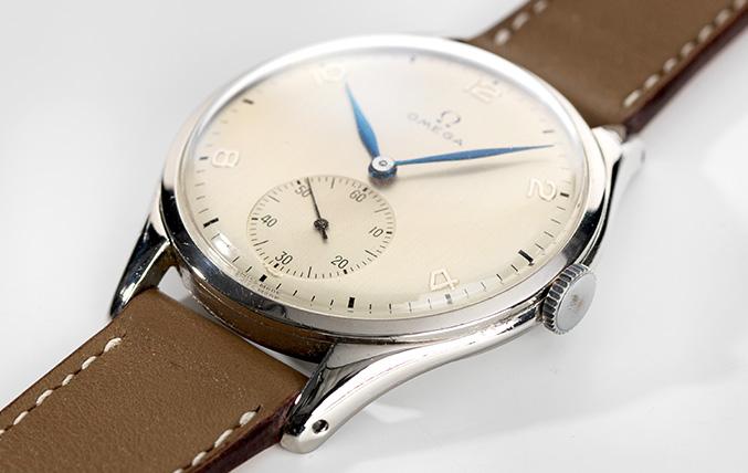 Omega Calatrava 1940s Oversized Dresswatch