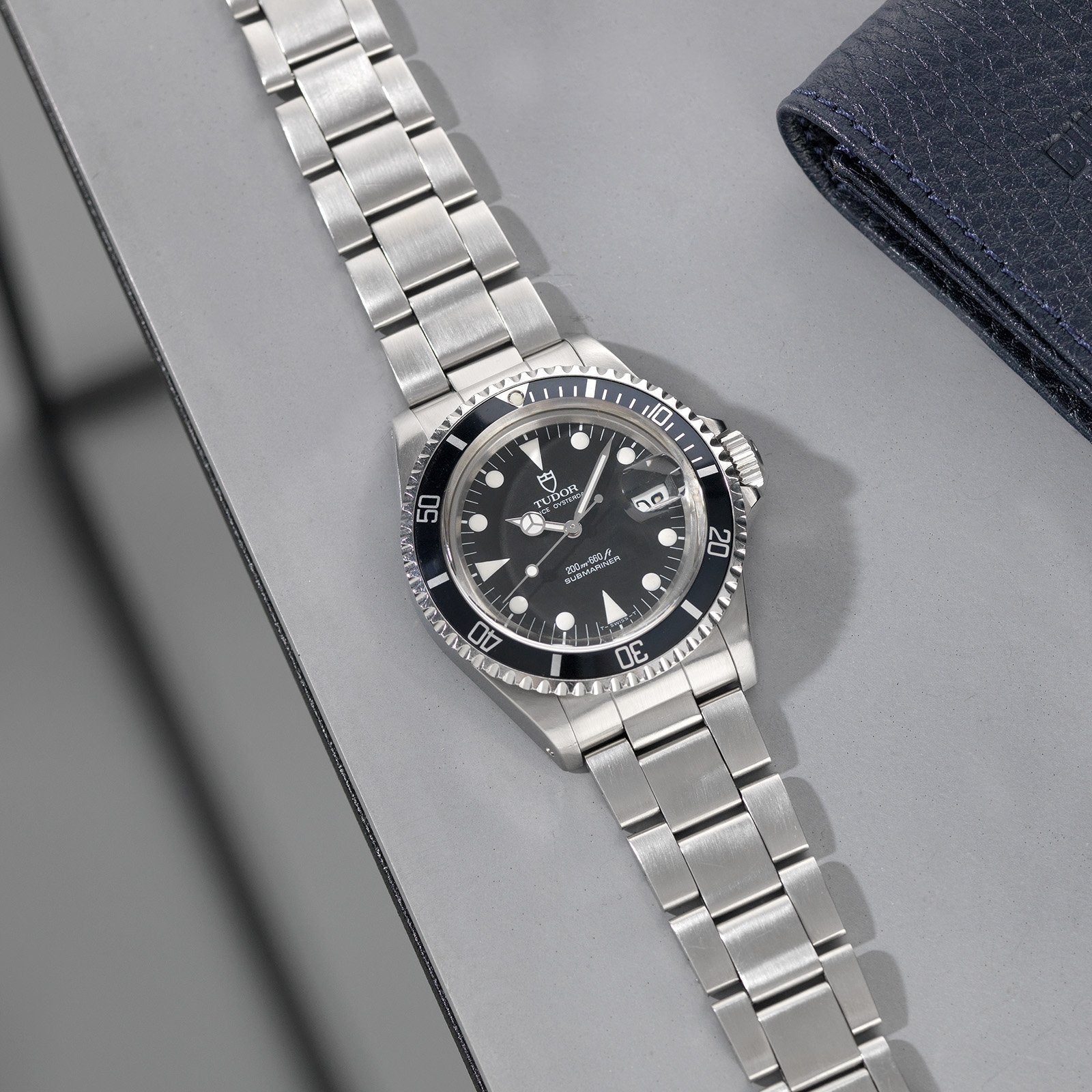 Tudor Submariner Date Black Dial Reference 79090