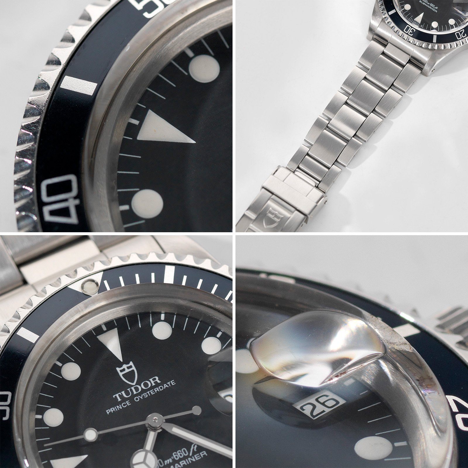 Tudor Submariner Date Black Dial Reference 79090