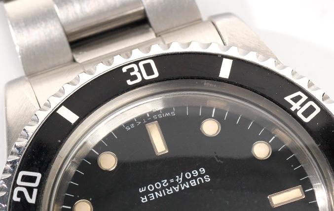 Rolex Submariner White Gold Markers 5513