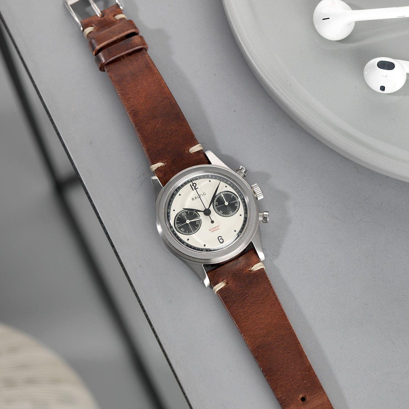Siena Brown Leren Horlogeband - Lengte Lang