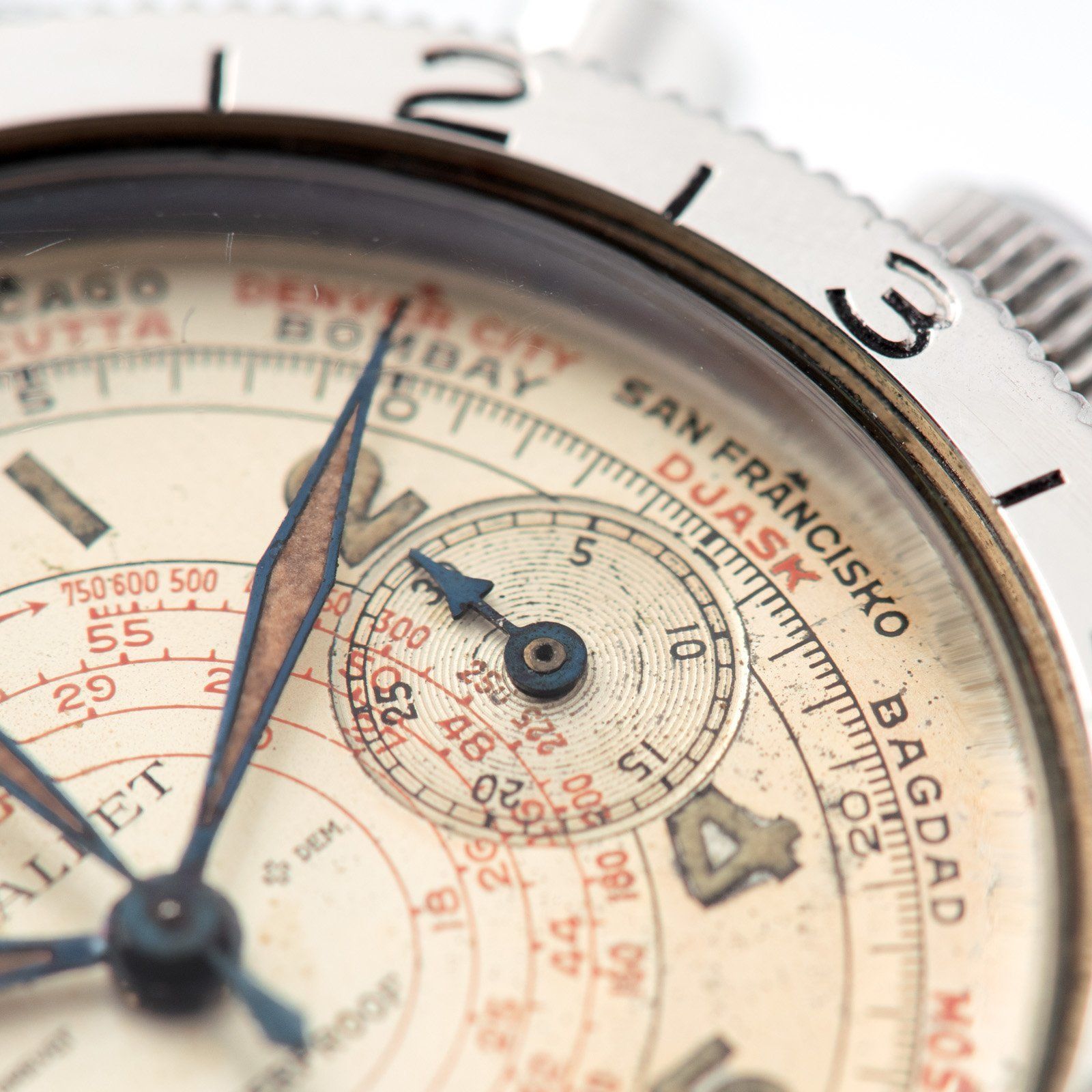 Gallet Chronograph 1940s Mk1 Flying Officer