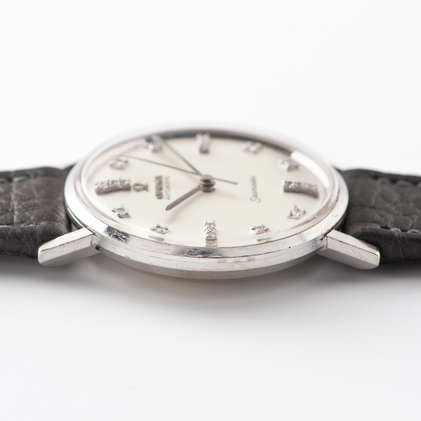 Vintage Omega White Gold Seamaster Dress Watch