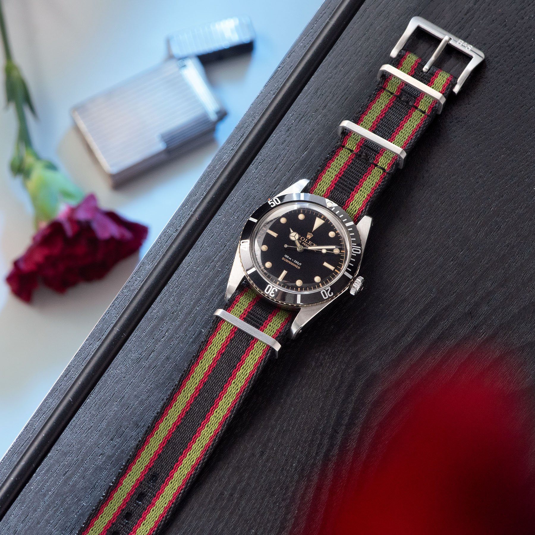 Deluxe Nylon Nato Horlogeband 007 Edition