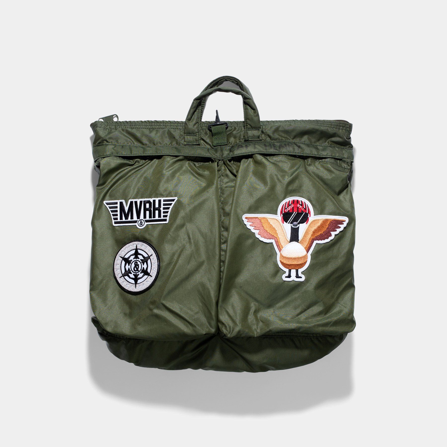 1 of 1 Custom Vintage Helmet Bag "GOOZ"