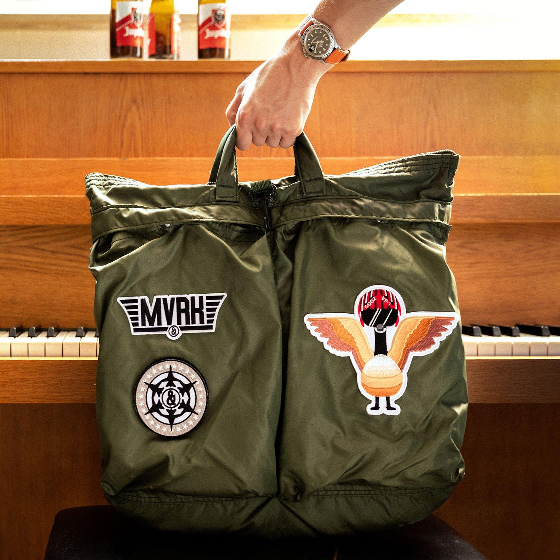 1 of 1 Custom Vintage Helmet Bag "GOOZ"