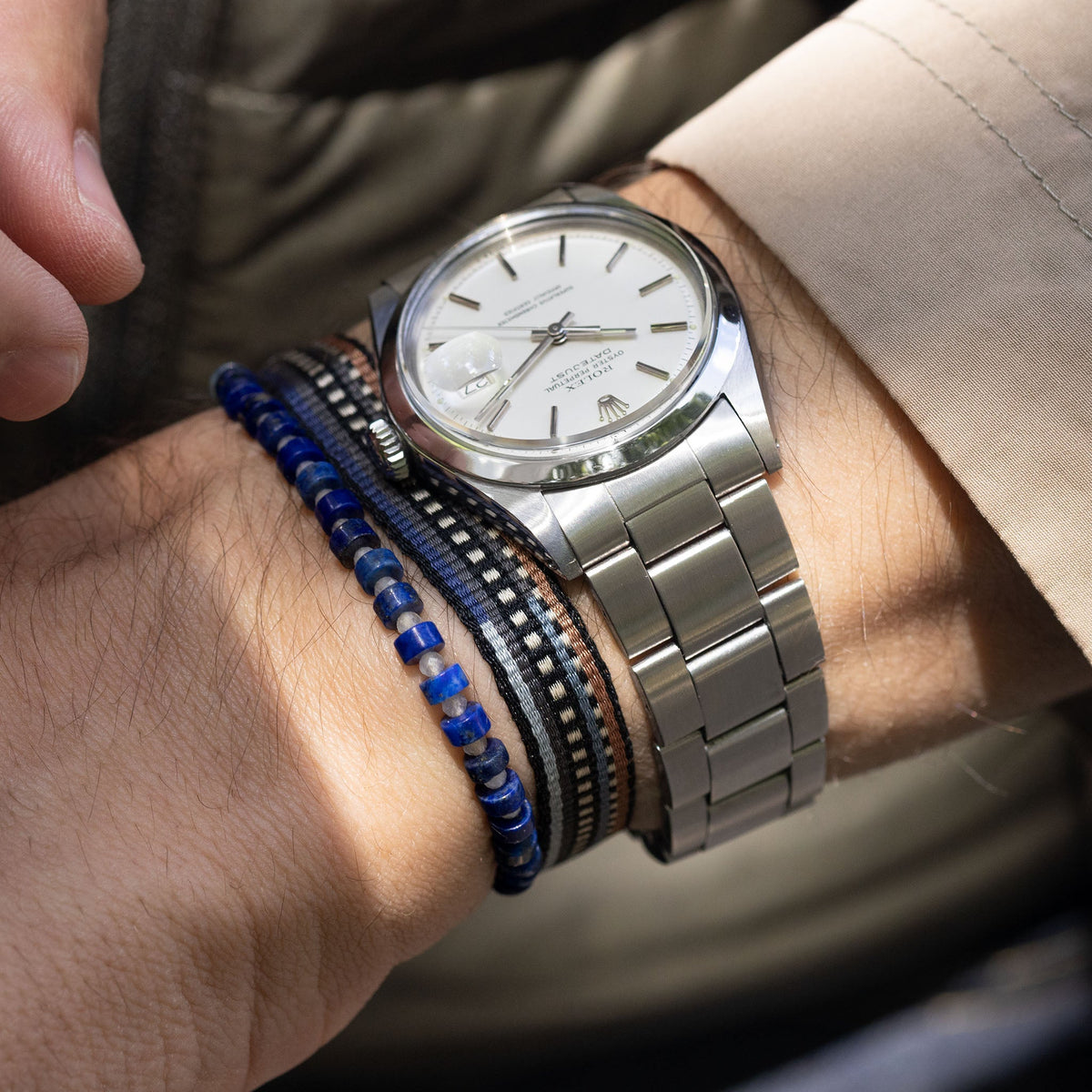 Guanabana Bracelet Argantinas 1CM Bold Blue