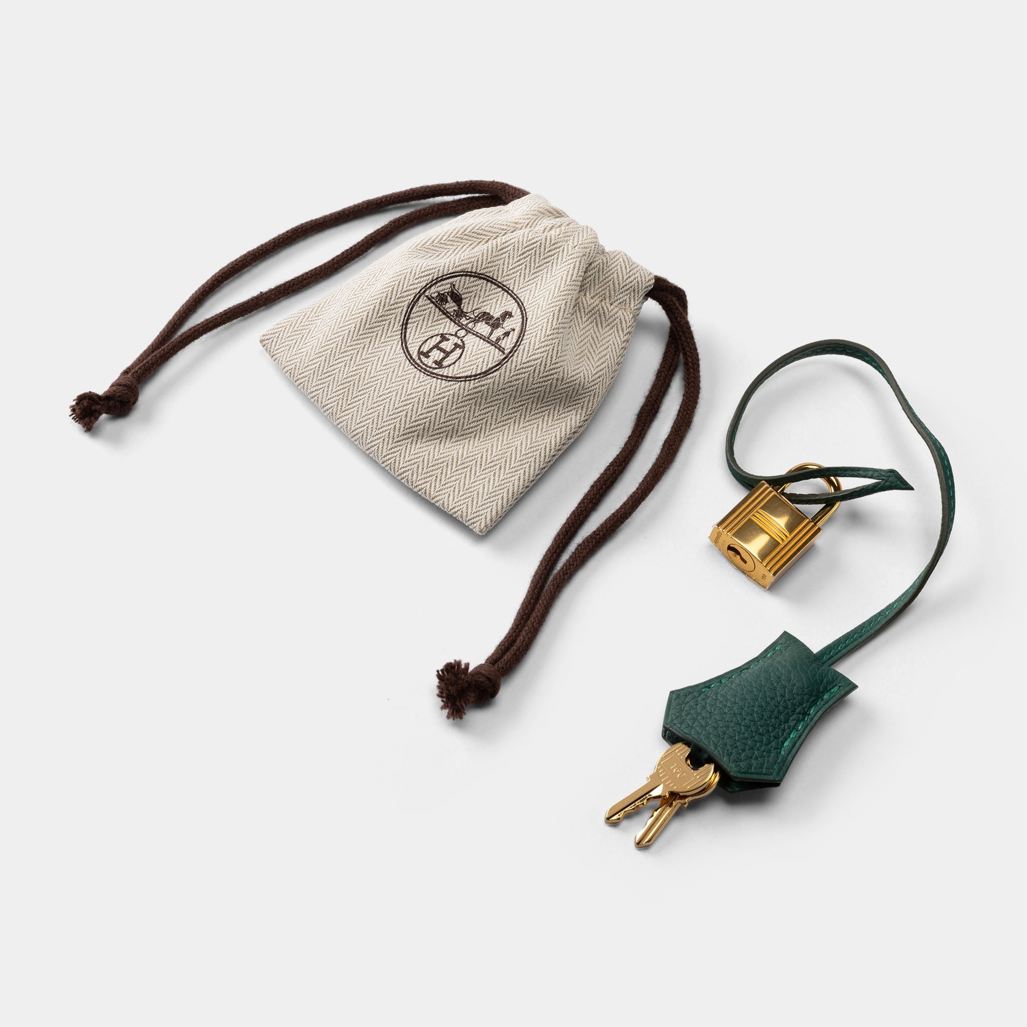 Hermes Birkin 35 Veau Grana Malachite New Full Set