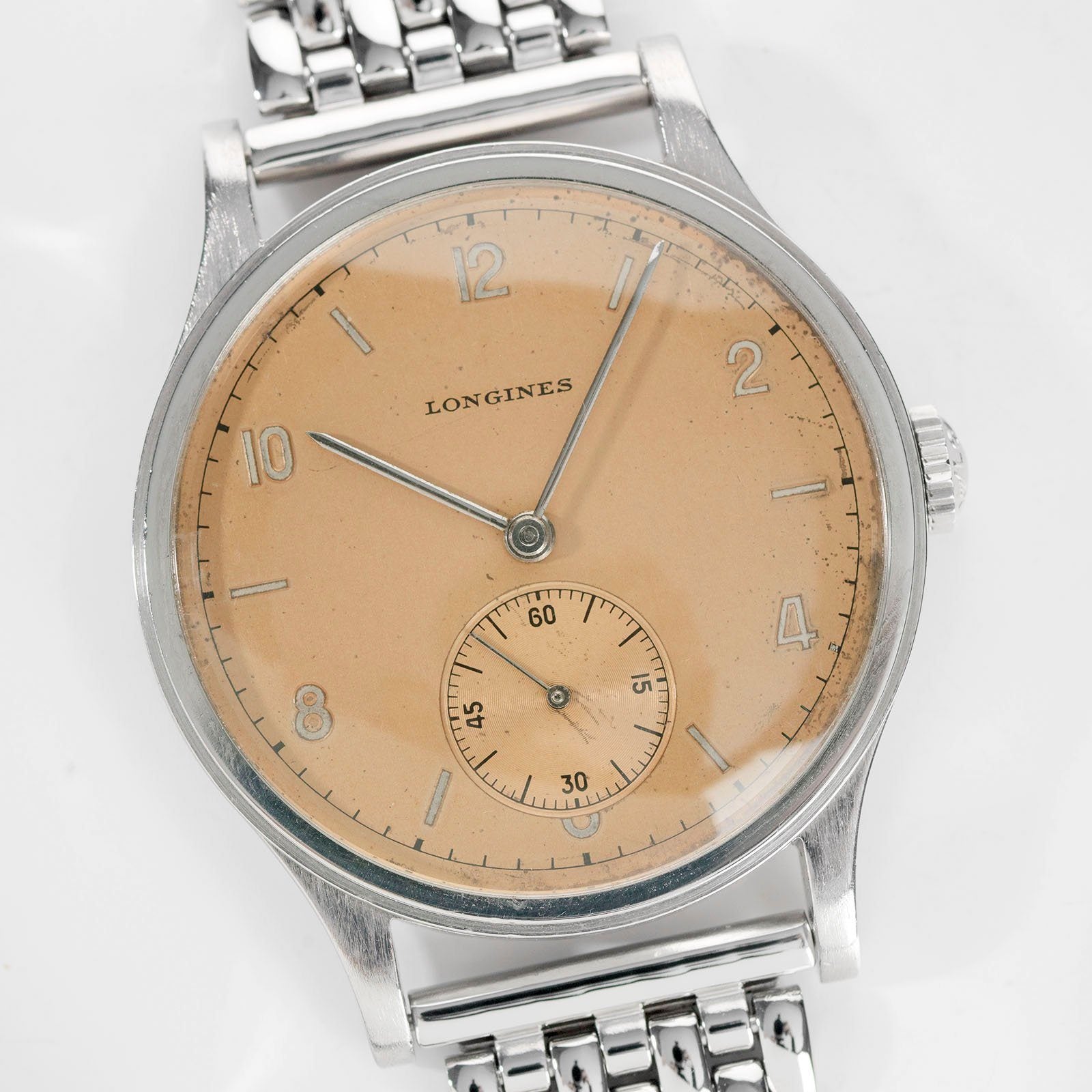 Longines Oversize Calatrava Salmon Dial 1938