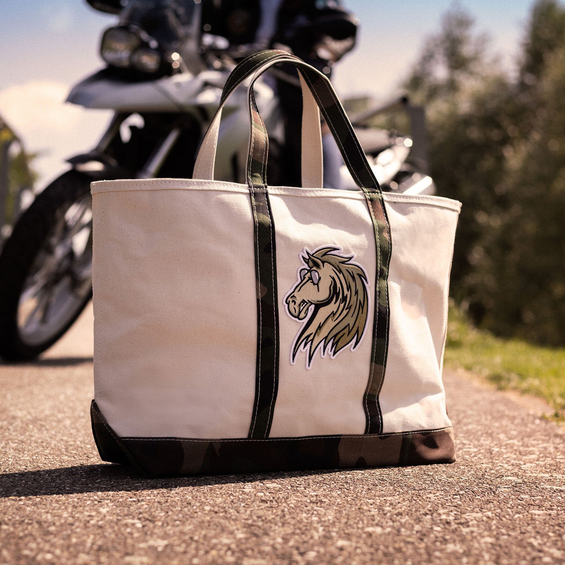 MAV Canvas Zip Top Keepall Bag