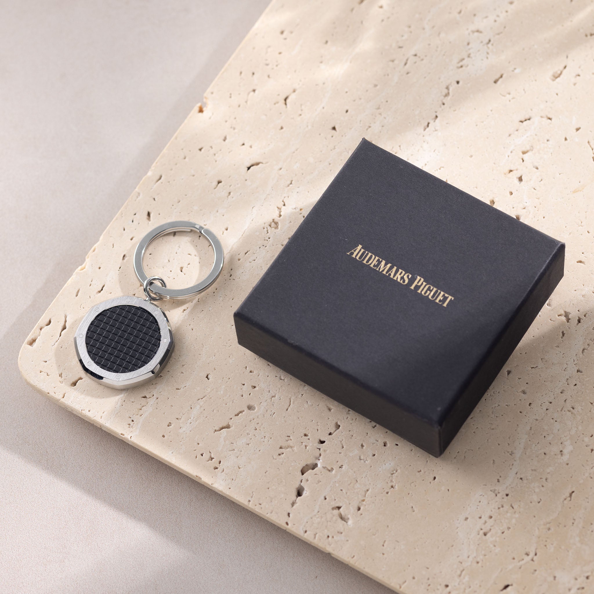 Audemars Piguet Royal Oak Key Ring Black