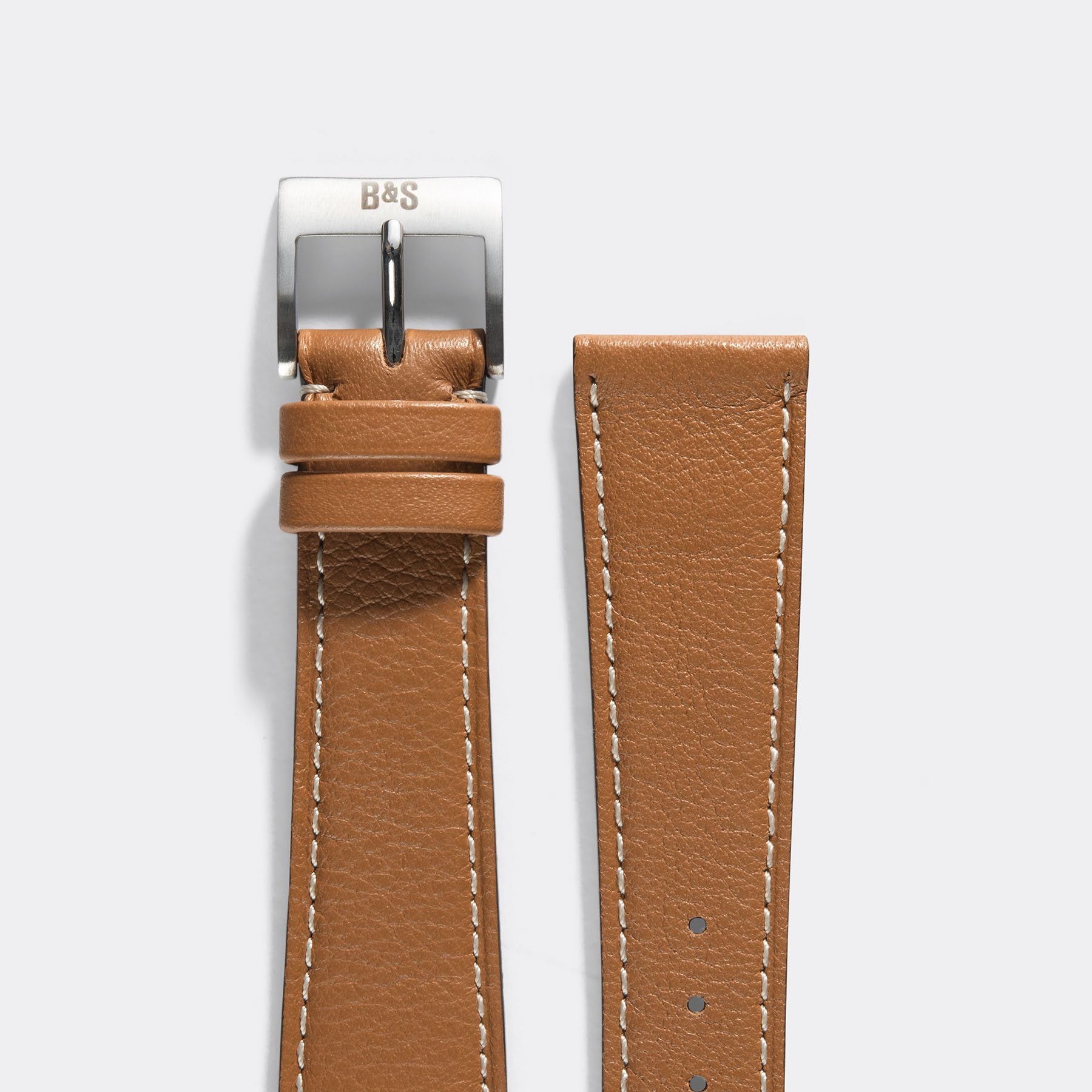 Tawny Brown Leren Horlogeband