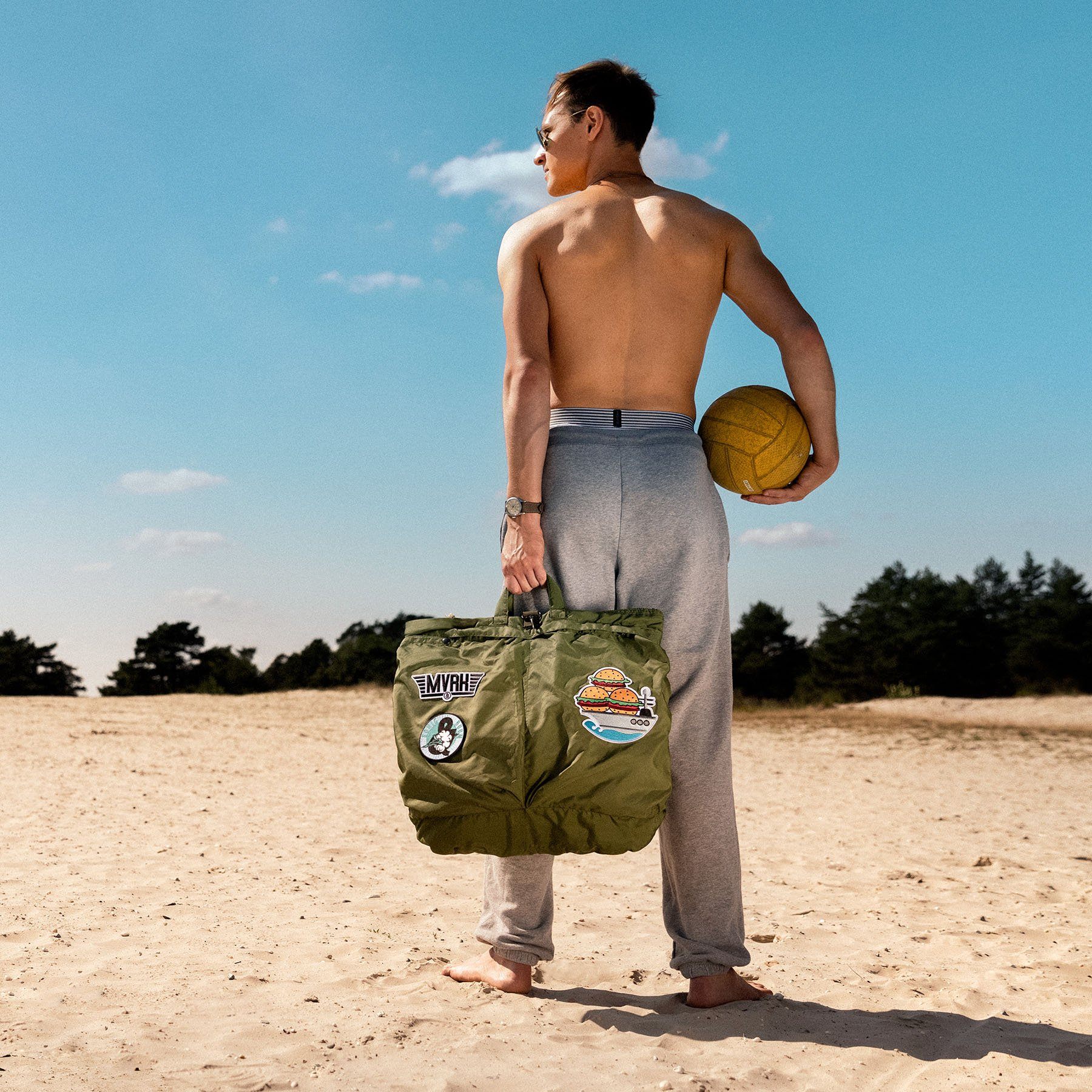 1 of 1 Custom Vintage Helmet Bag "SLIDR"