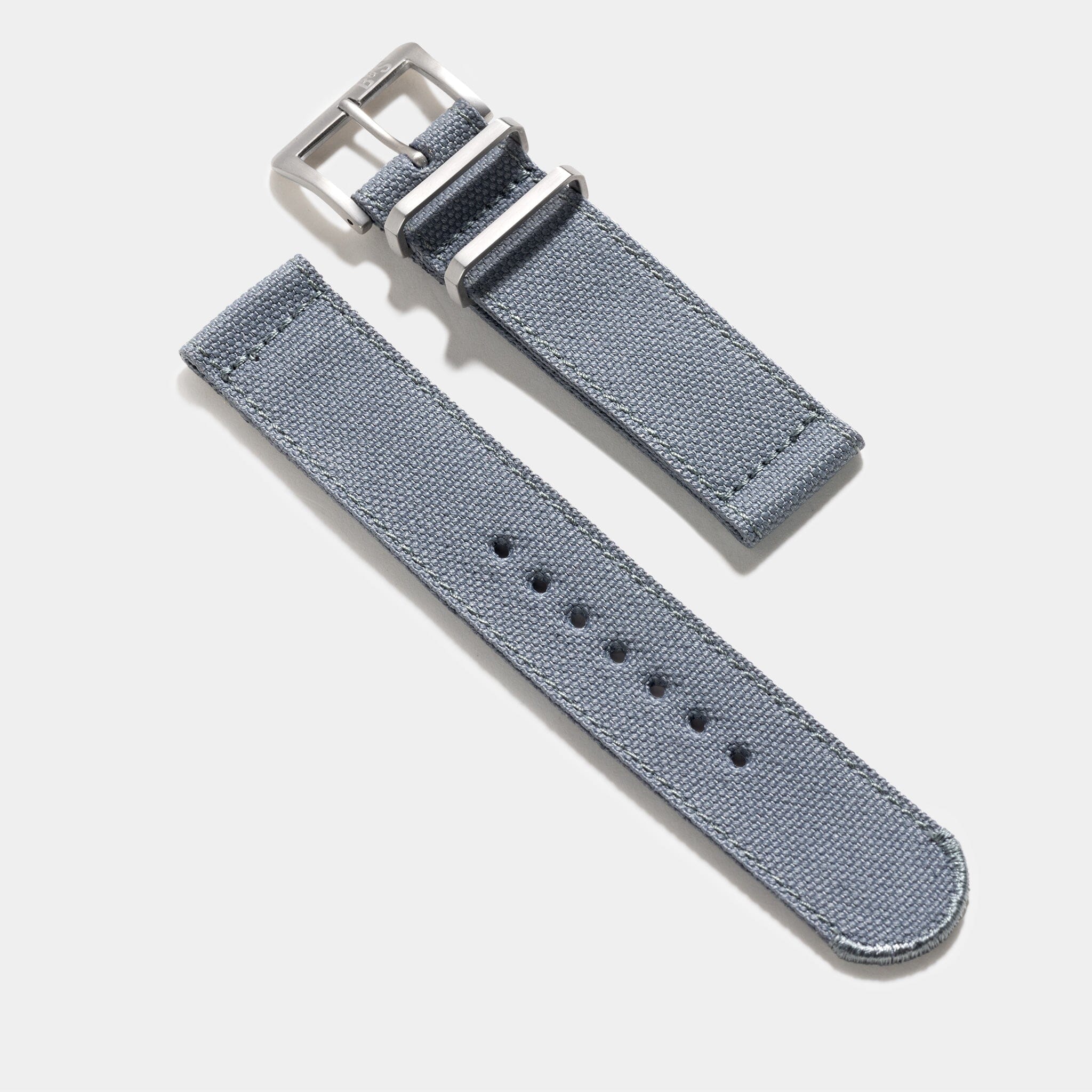 Safari Grijs Canvas Horlogeband