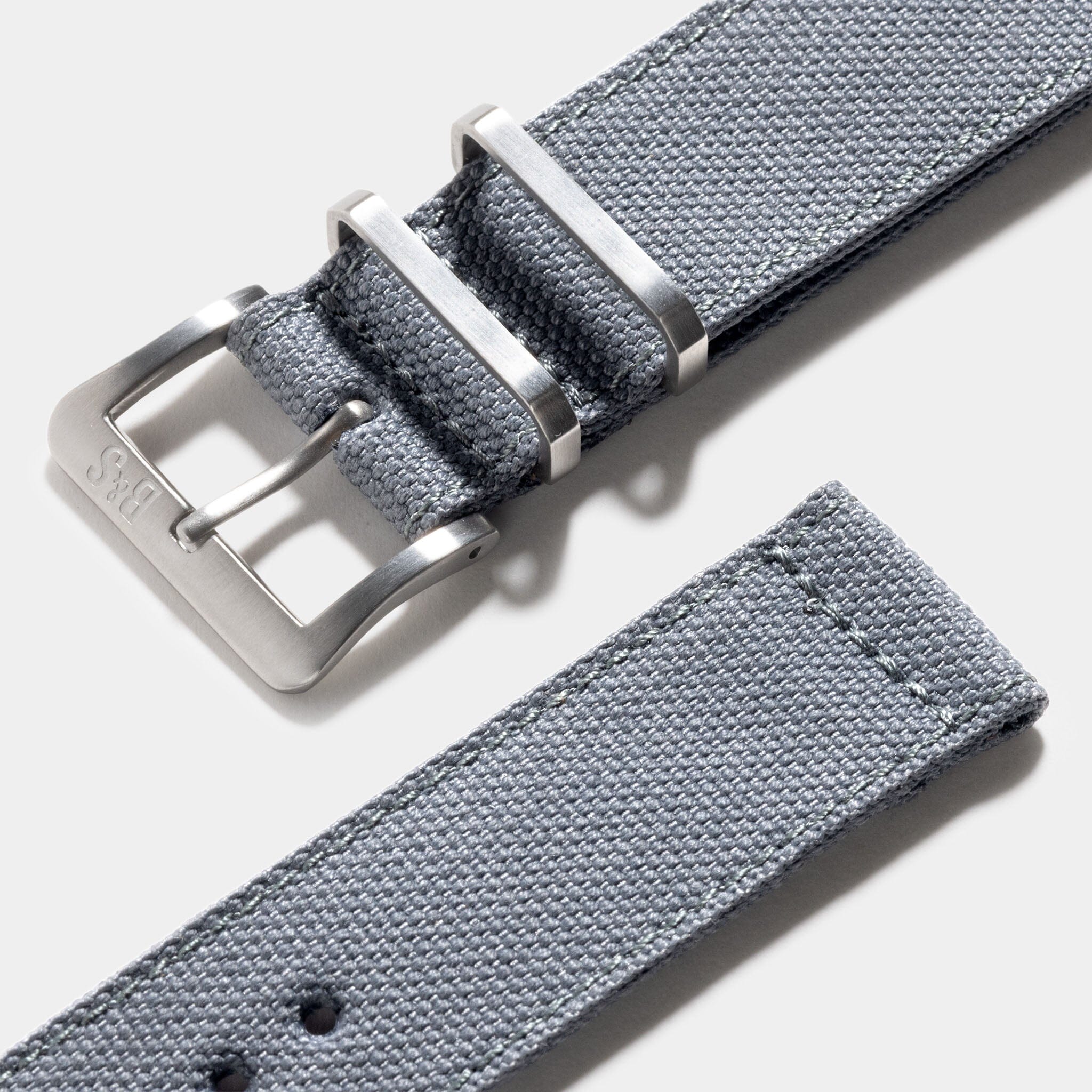 Safari Grijs Canvas Horlogeband