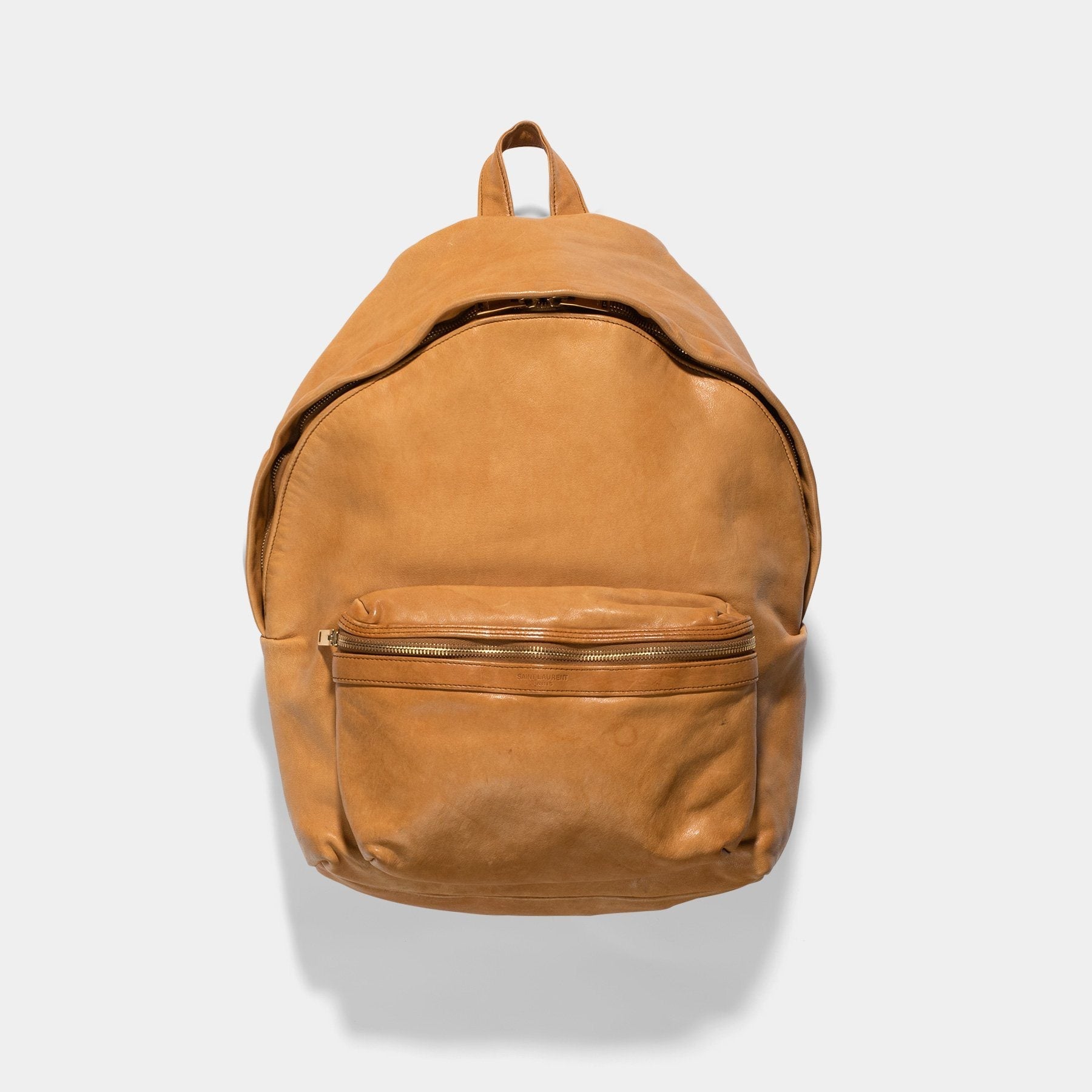 Saint Laurent Tuscany Leather Hunting Backpack
