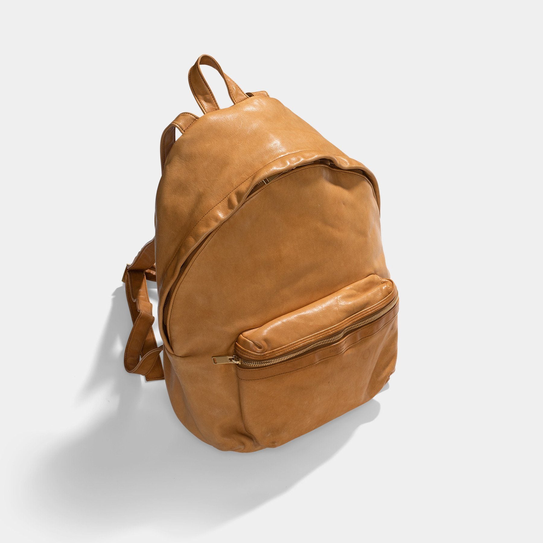 Saint Laurent Tuscany Leather Hunting Backpack