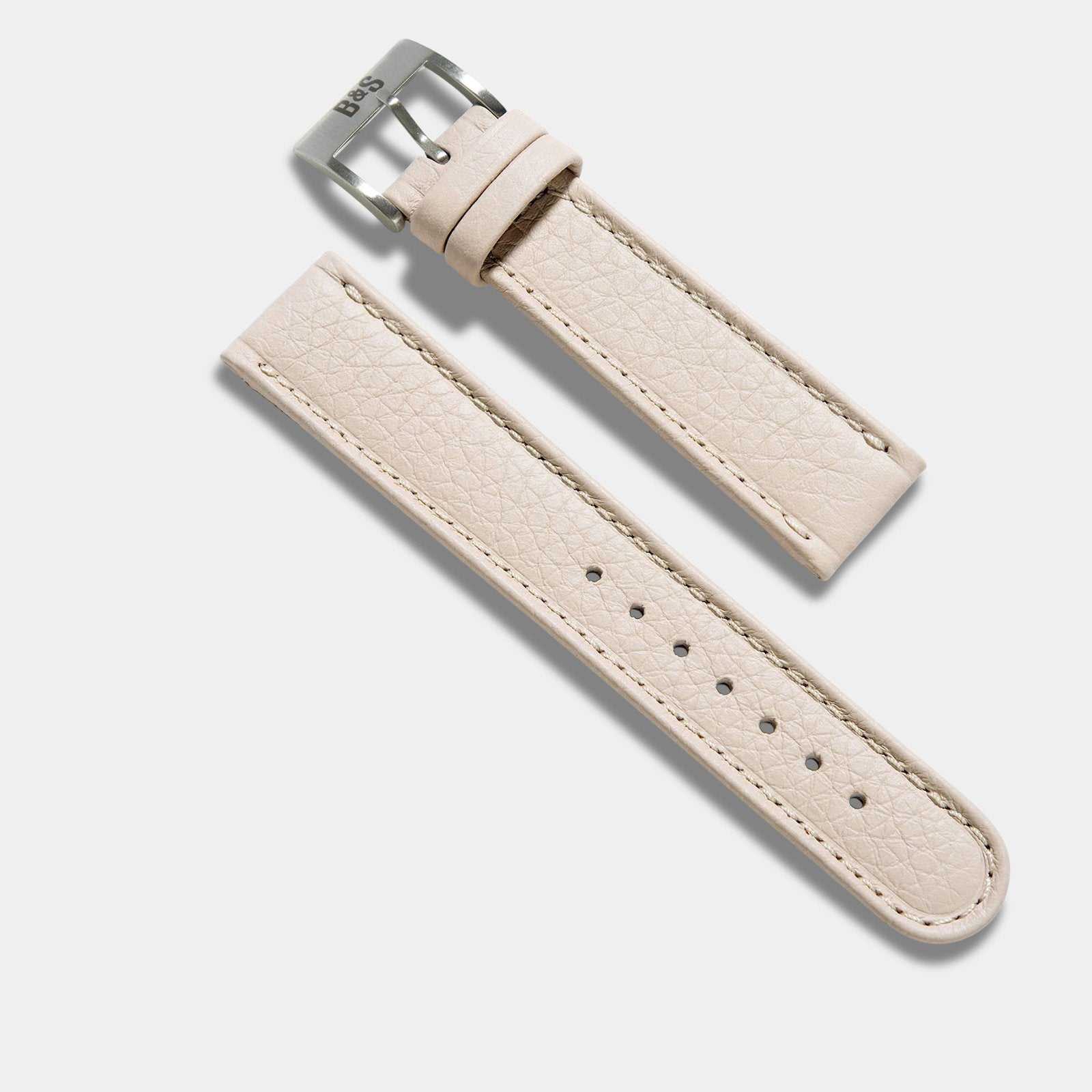 Taurillon Creme Heritage Leren Horlogeband