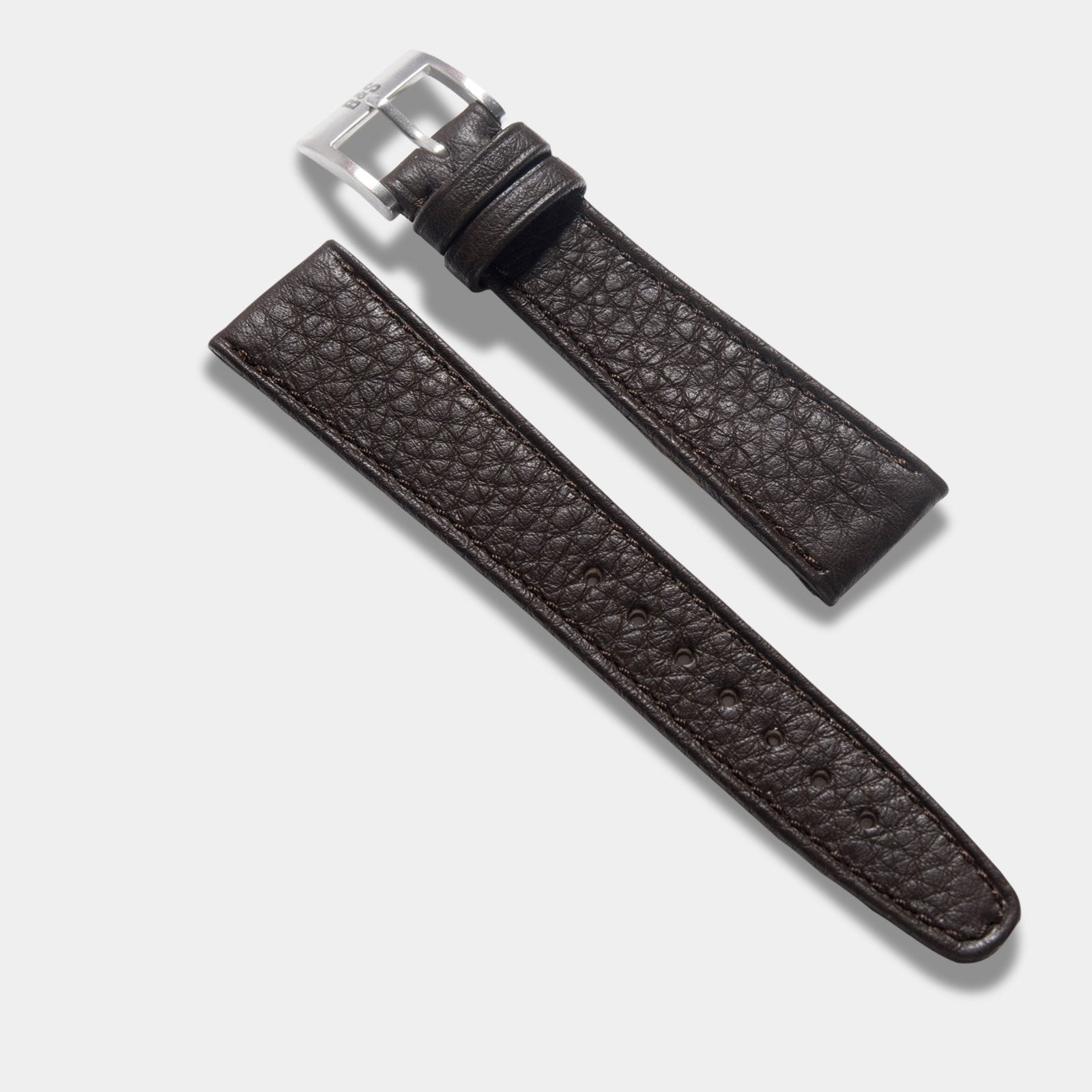 Taurillon Dark Brown Speedy Leren Horlogeband