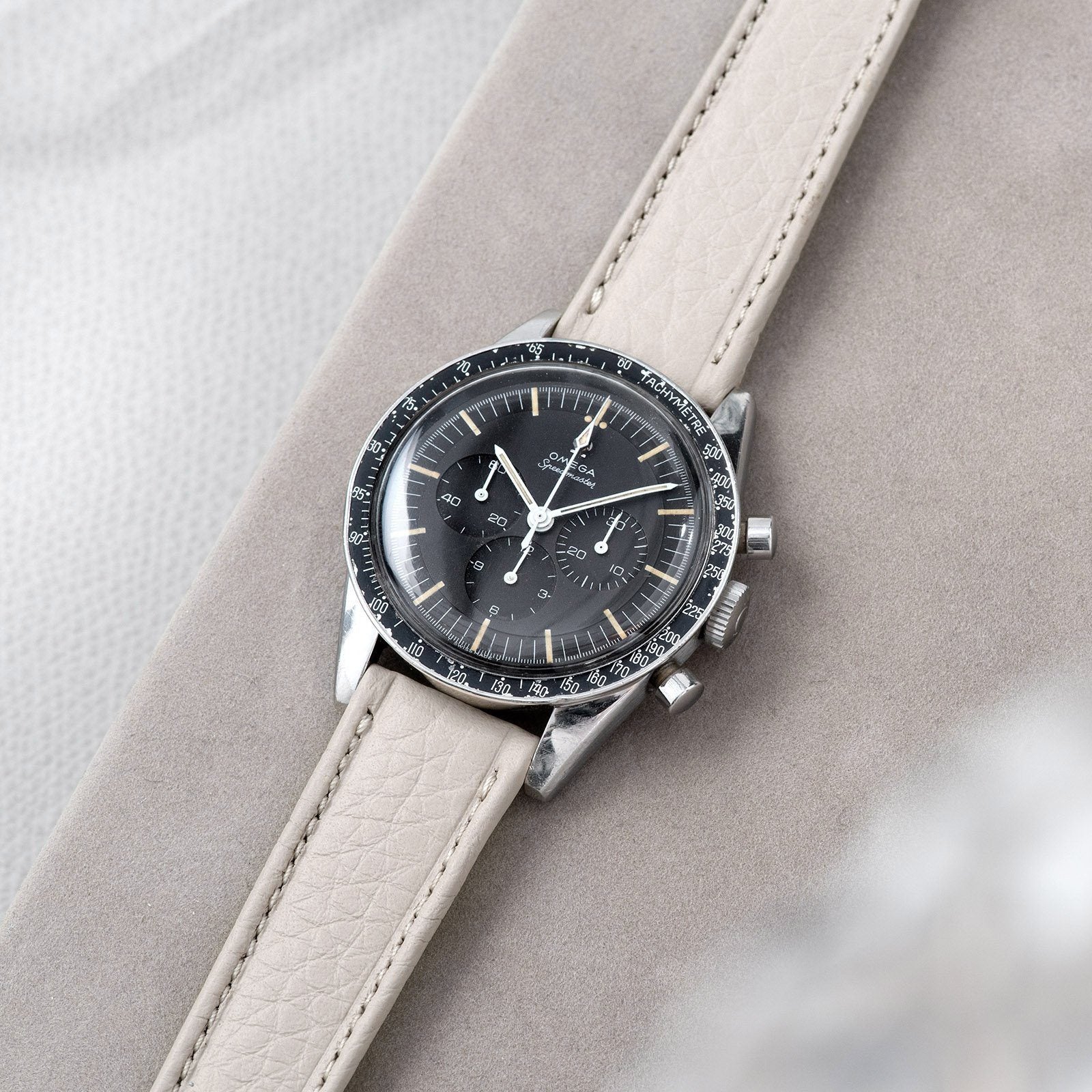 Taurillon Creme Heritage Leren Horlogeband
