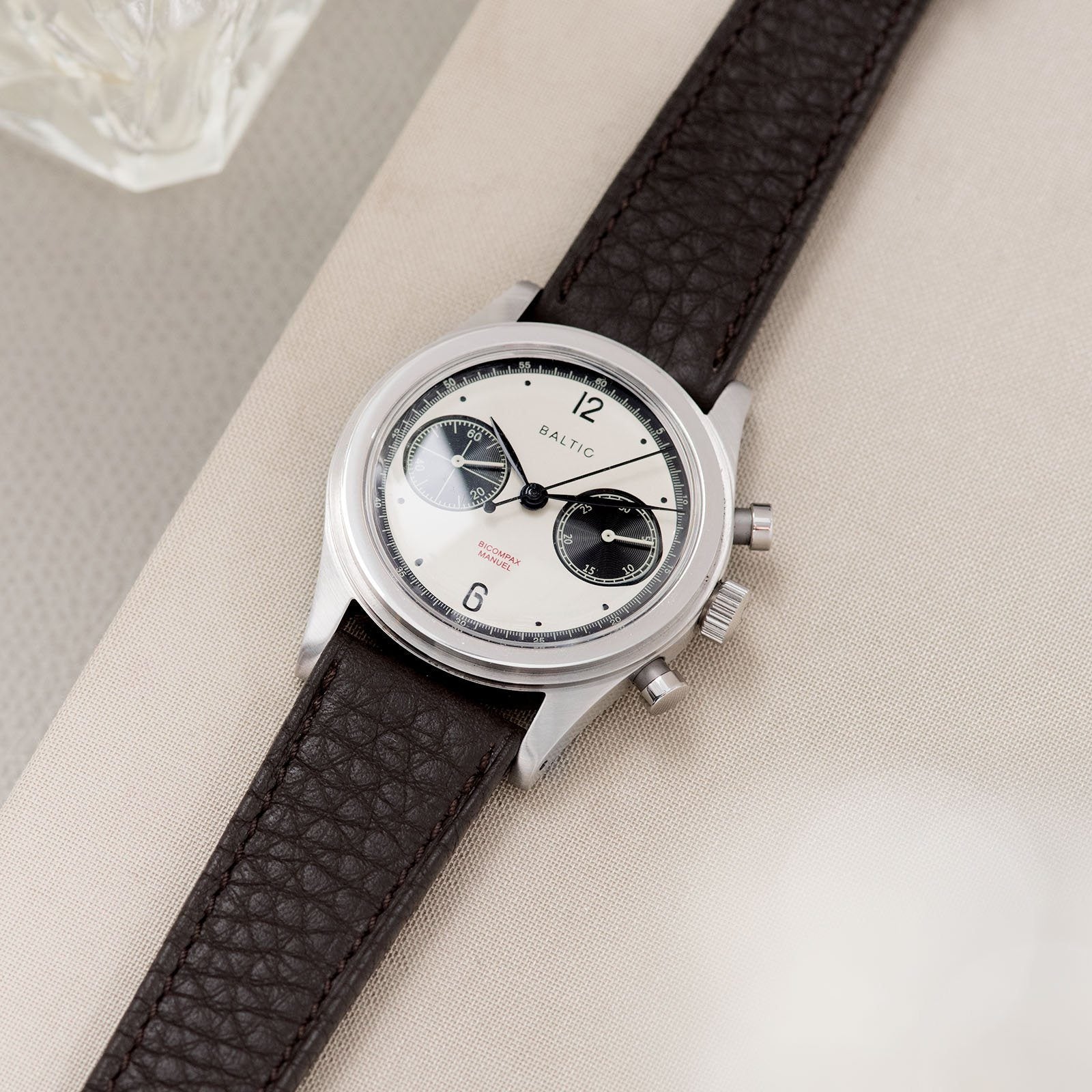 Taurillon Dark Brown Speedy Leren Horlogeband