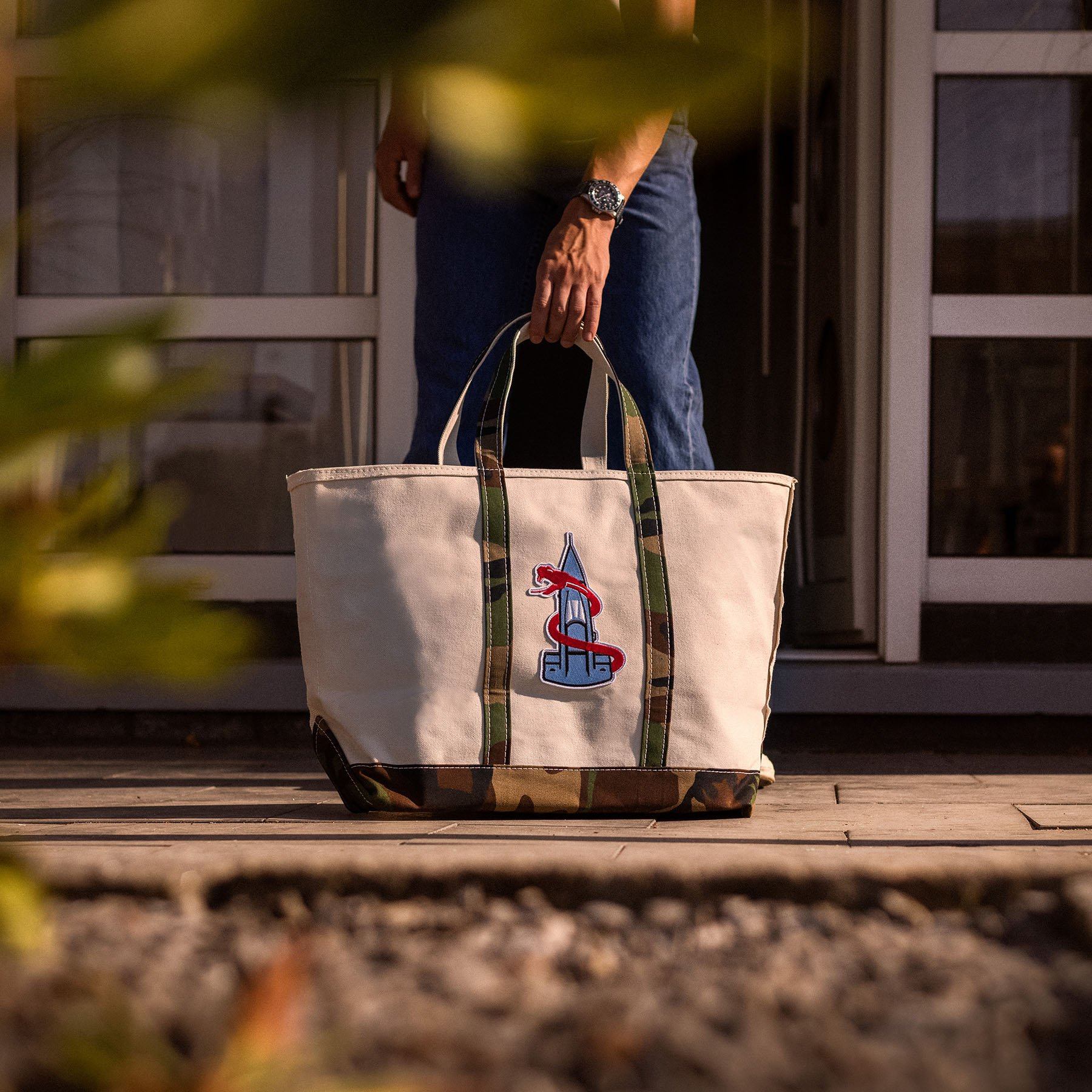 VIPR Canvas Zip Top Keepall Bag