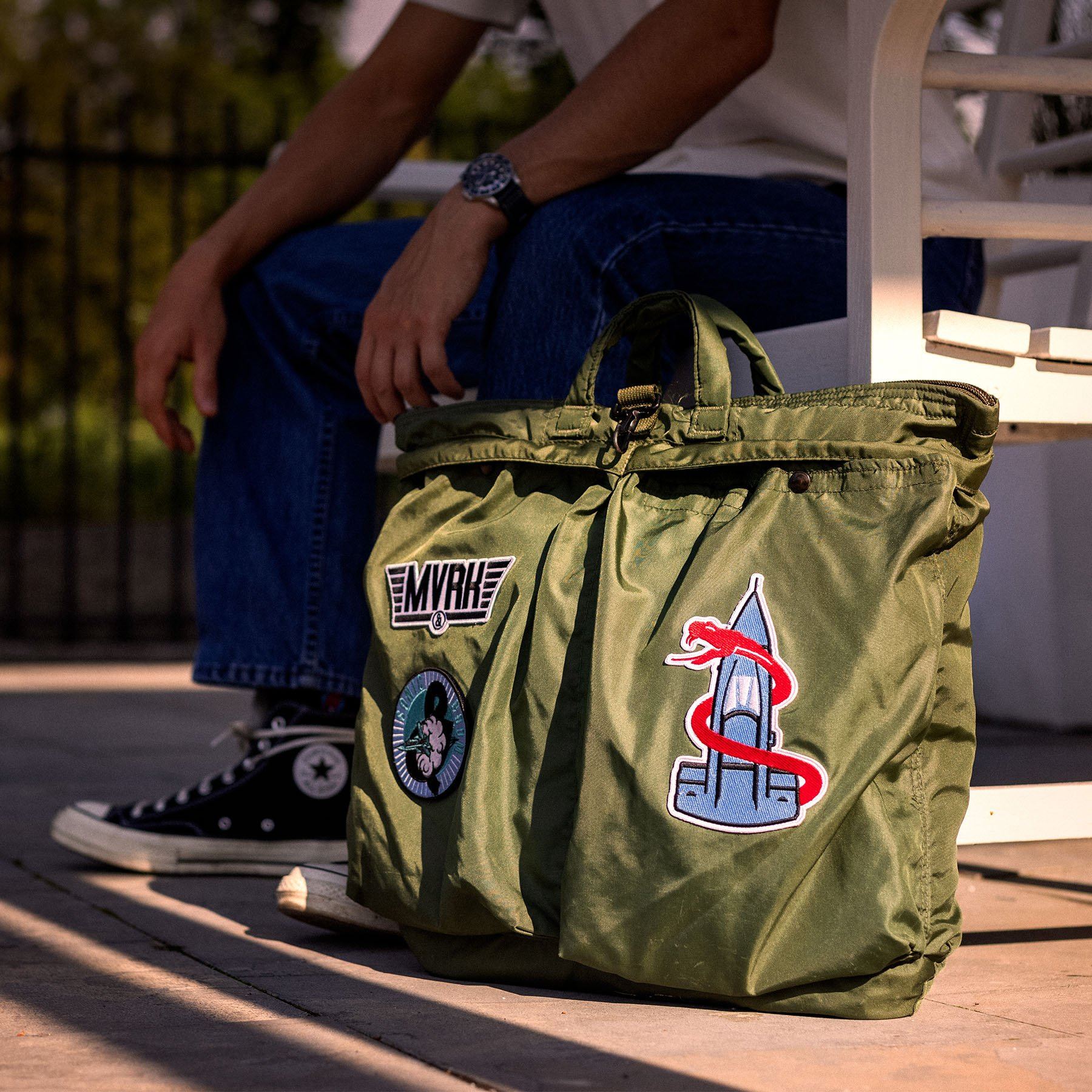 1 of 1 Custom Vintage Helmet Bag "VIPR"