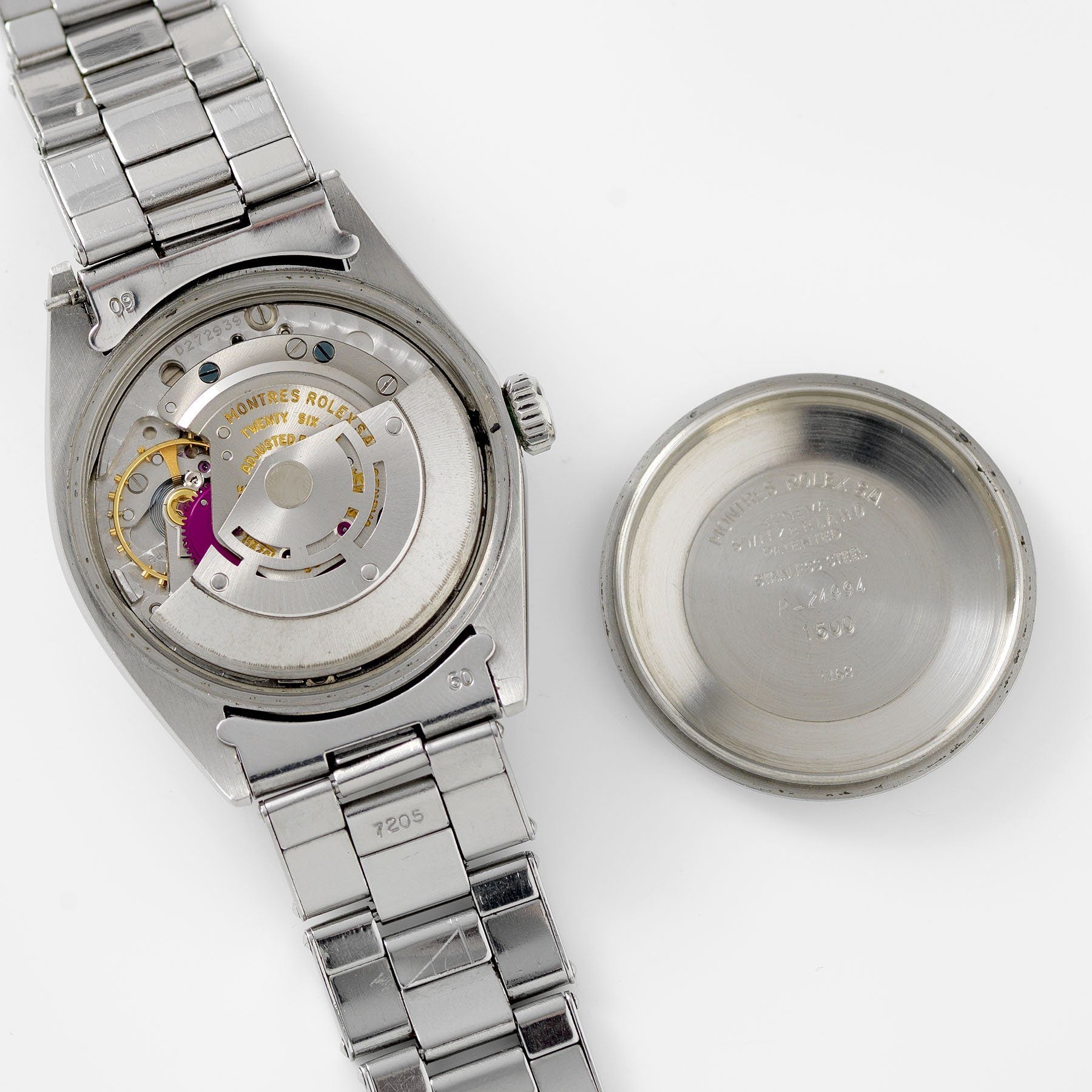 Rolex Date Reference 1500 Grey Dial