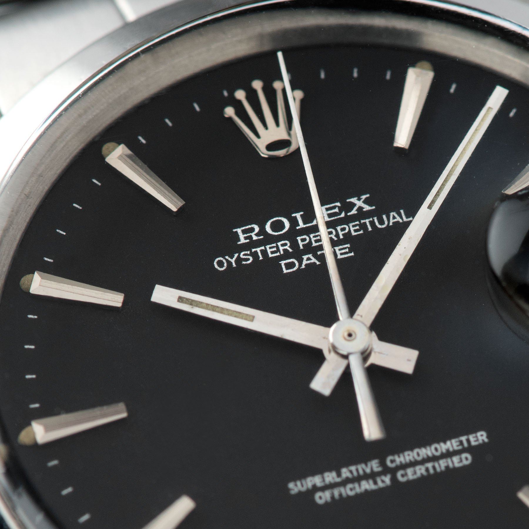 Rolex Date Reference 1500 Grey Dial