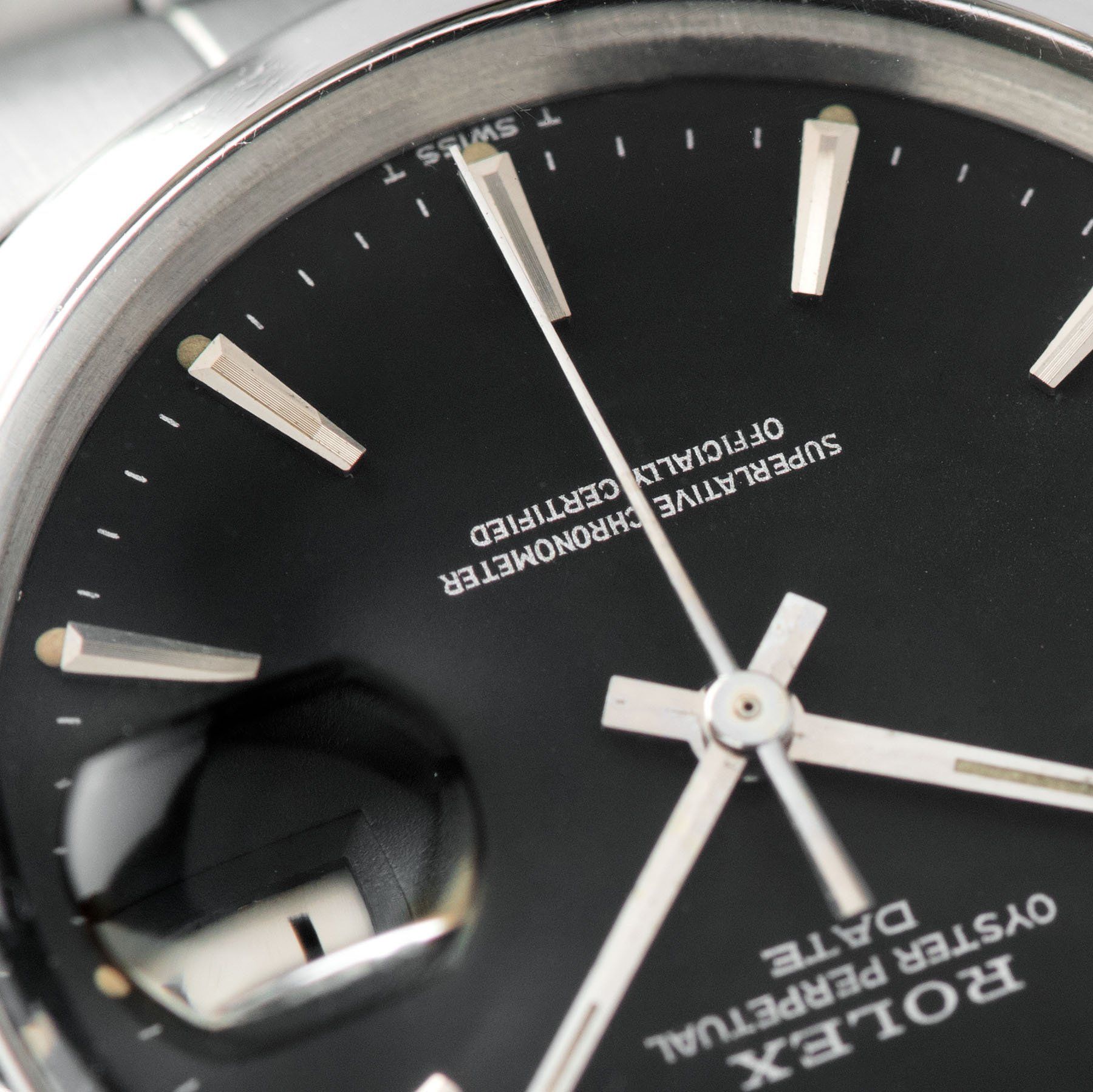 Rolex Date Reference 1500 Grey Dial