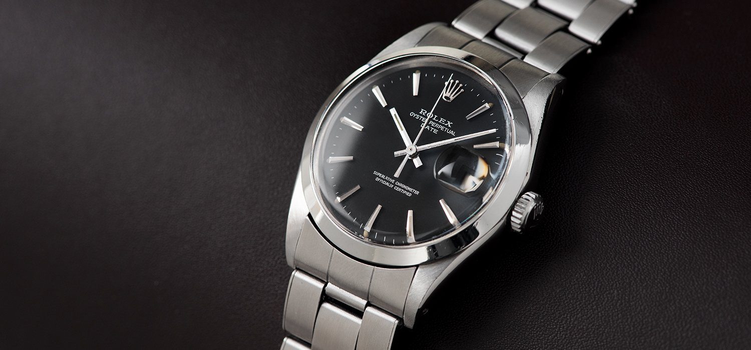 Rolex Date Reference 1500 Grey Dial