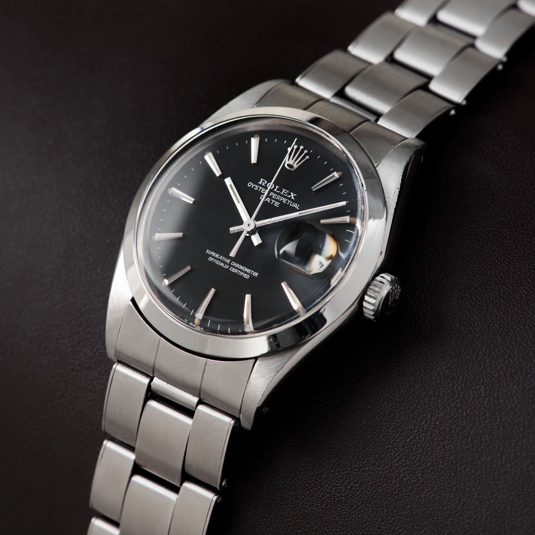 Rolex Date Reference 1500 Grey Dial