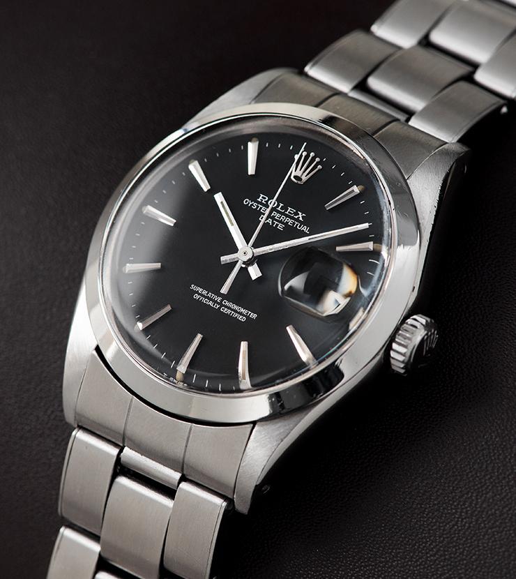 Rolex Date Reference 1500 Grey Dial